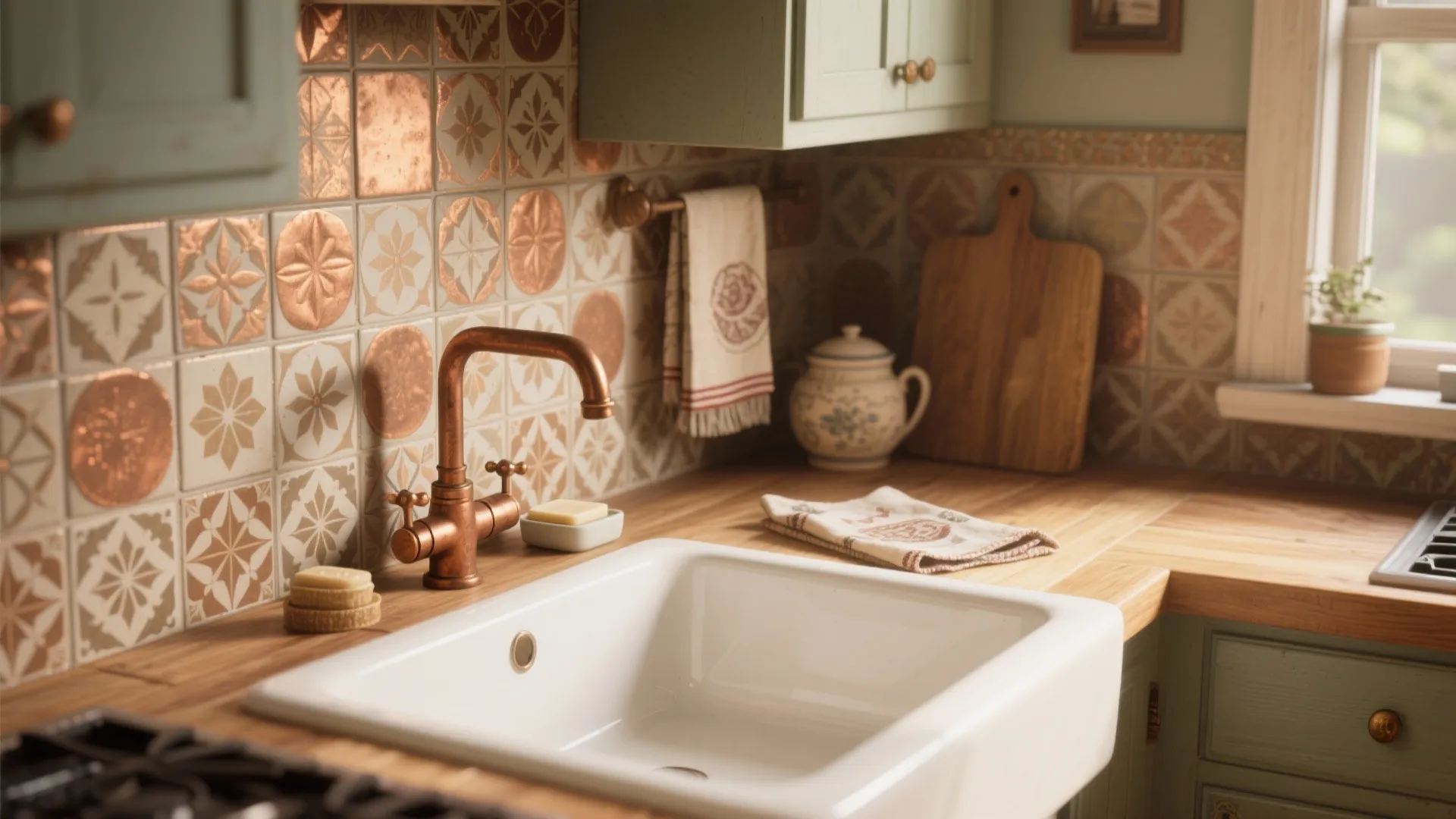 4. Understated Vintage Mix