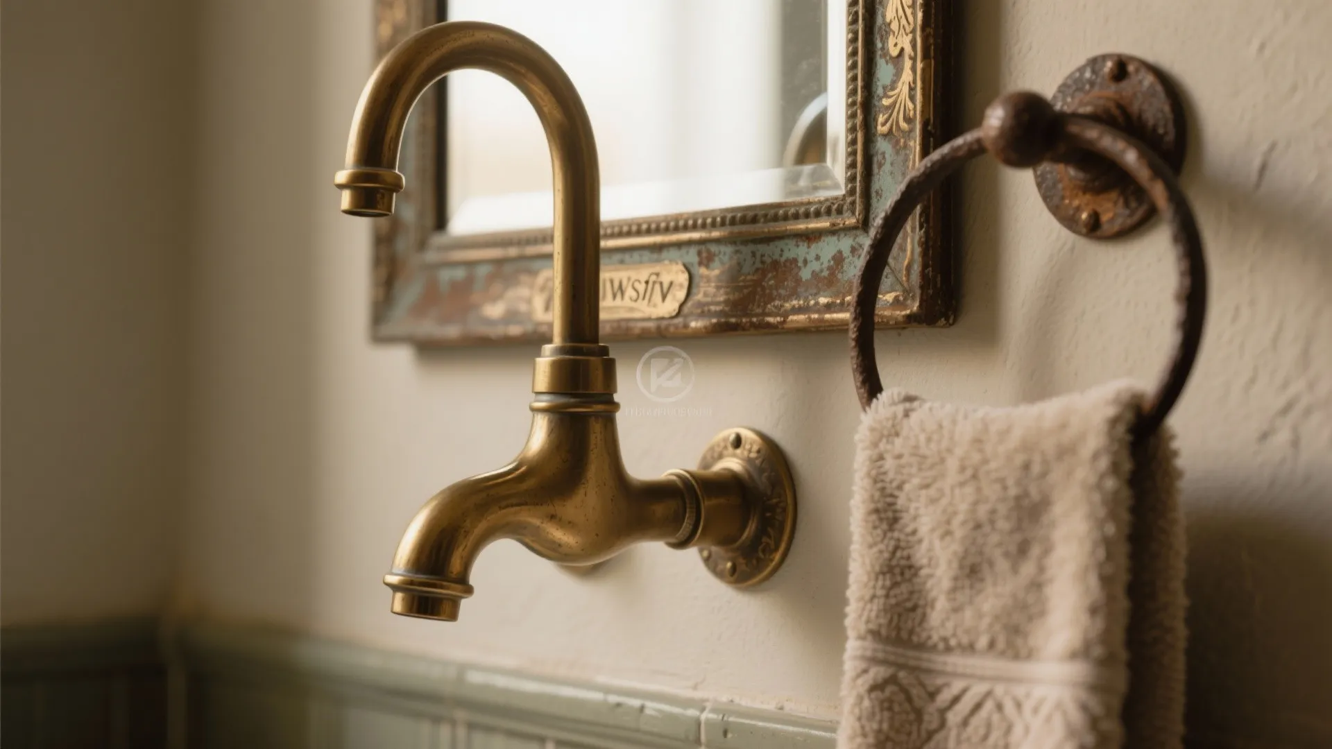 5. Vintage accents and mixed metals