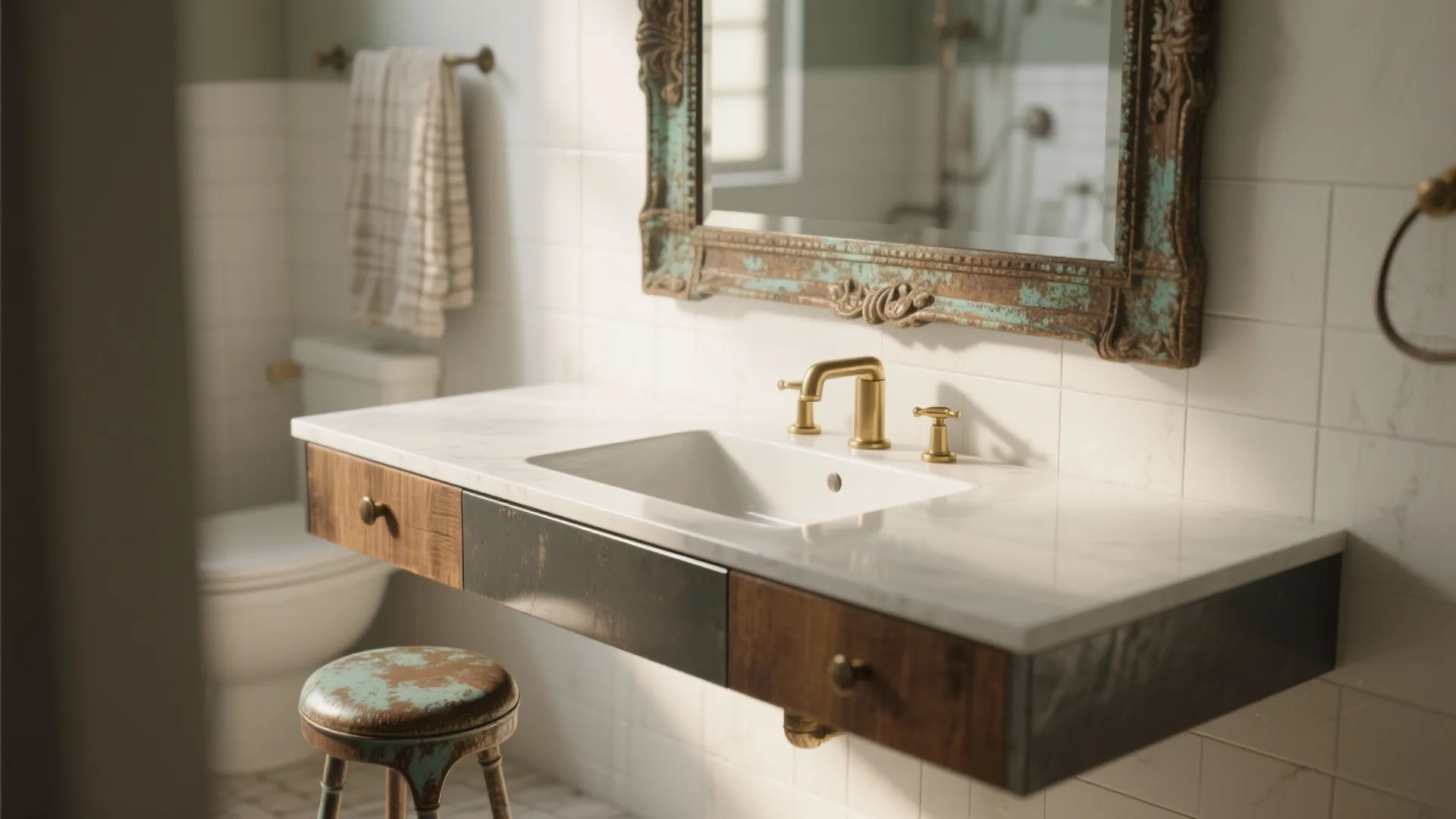 4. Vintage Finds + Modern Mix