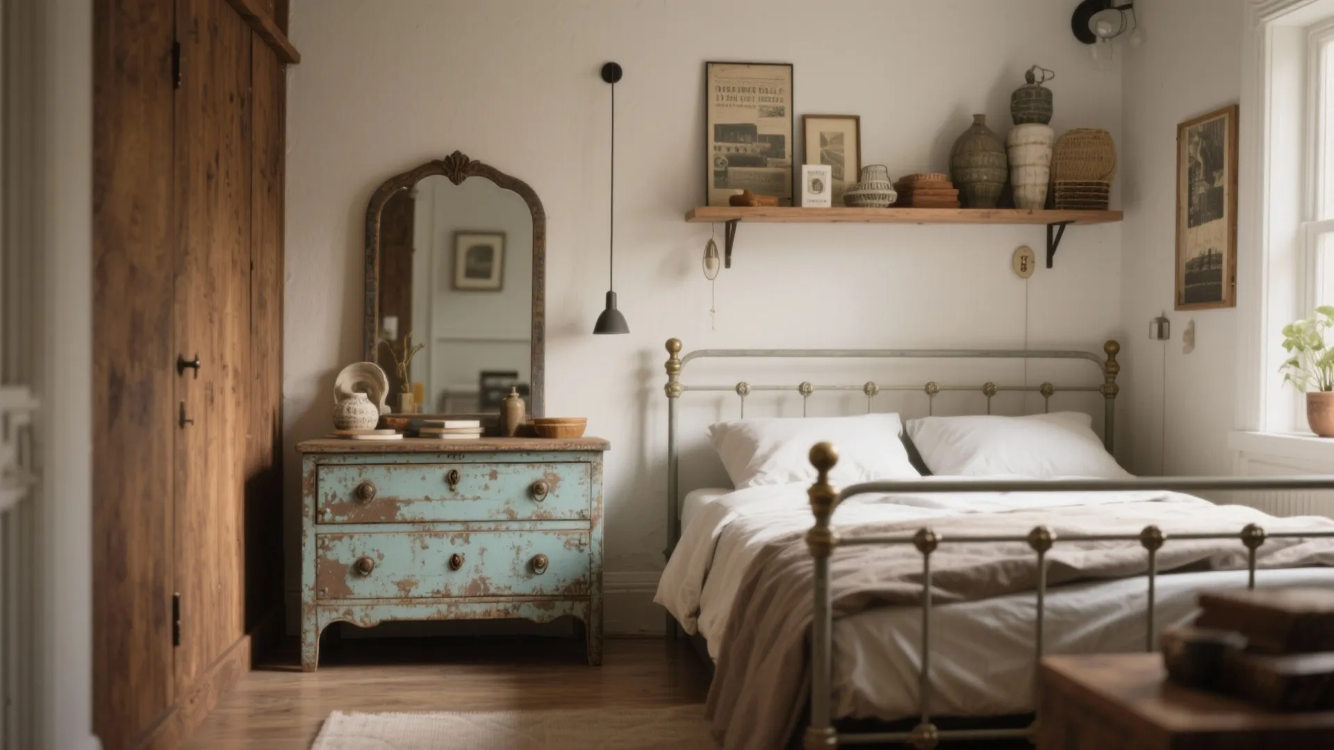 2. Mix vintage with modern