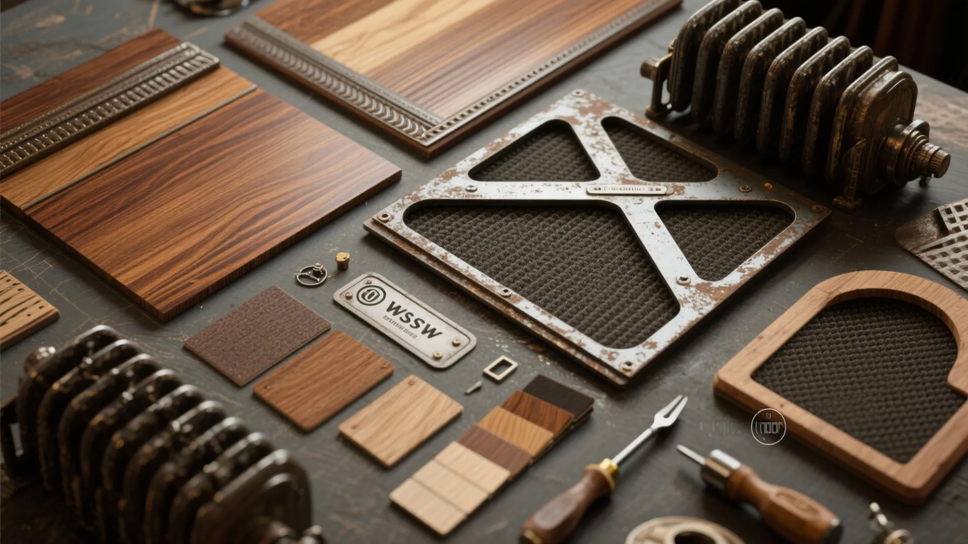 4. Vintage look with modern internals