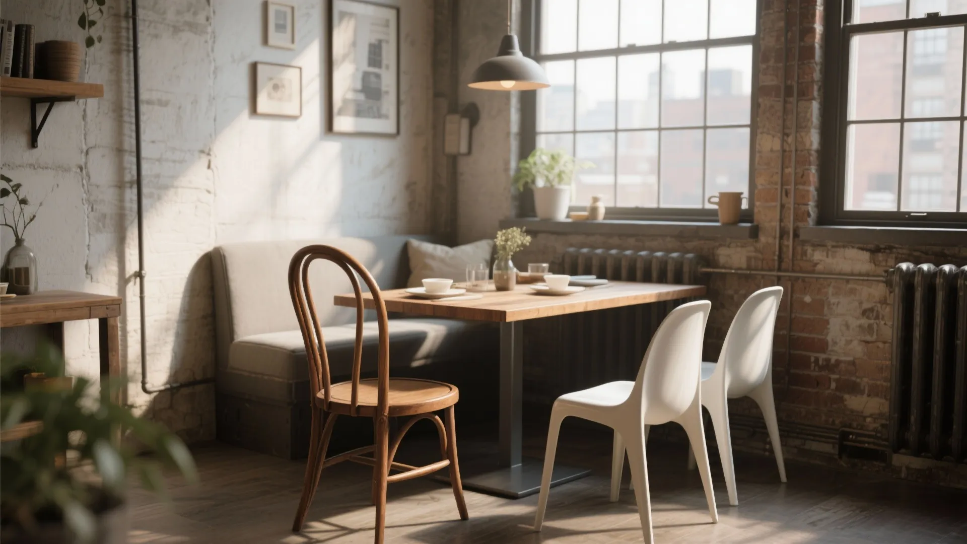 4. Vintage + Modern Mix