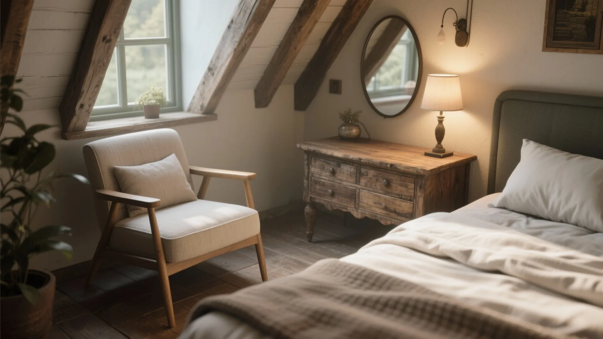 Mix Vintage and Modern Pieces