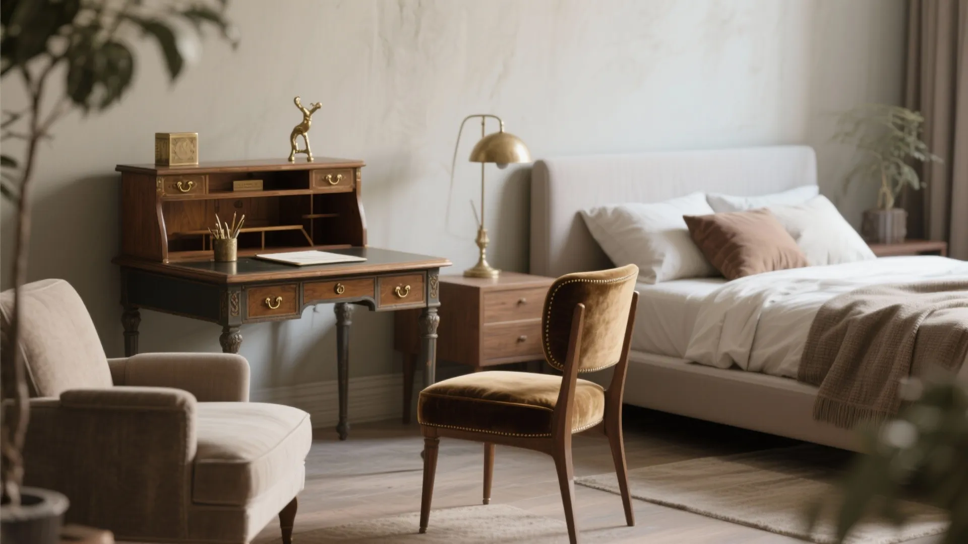 2. Mix Vintage Finds with Modern Lines