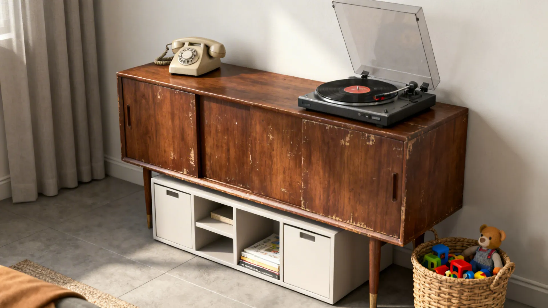 5. Vintage Finds and Modern Function