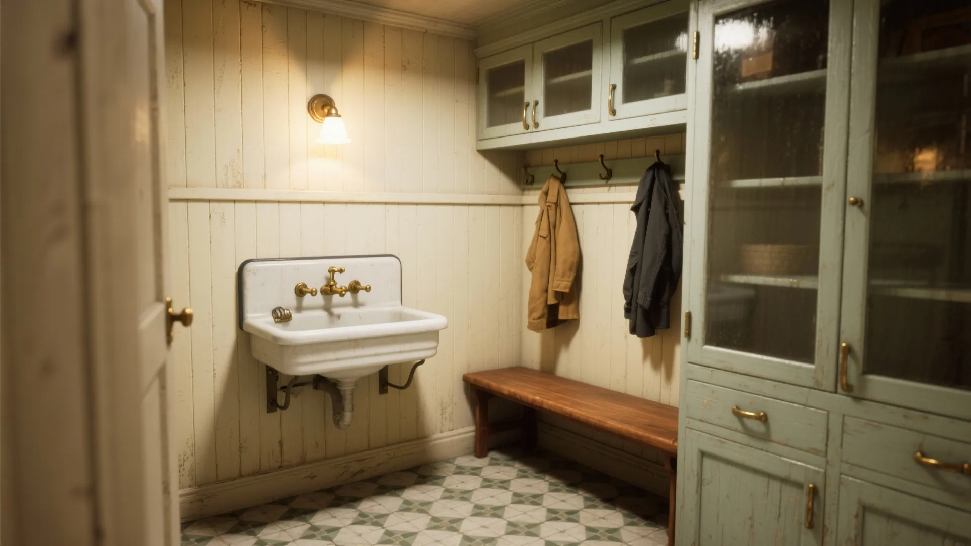 2. Vintage Mudroom-Chic