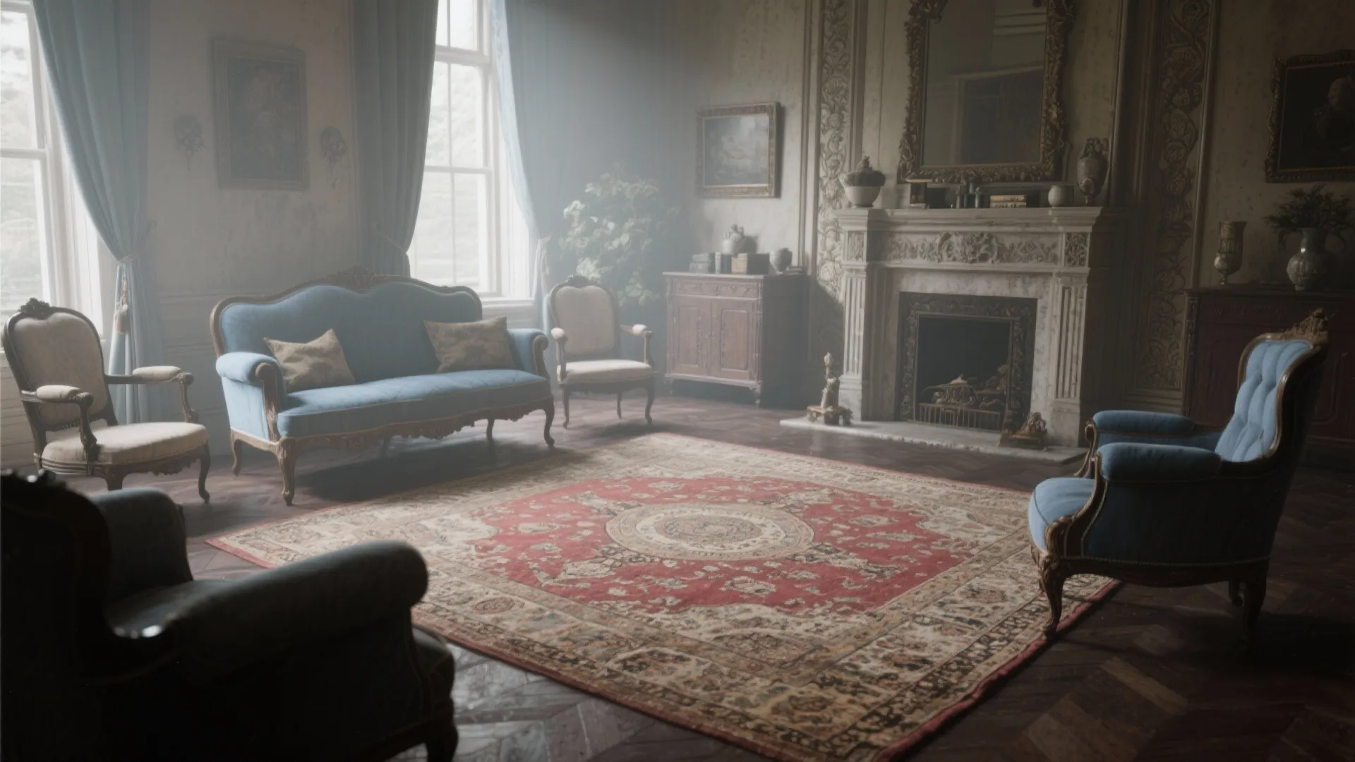 6. Vintage Oriental Charm