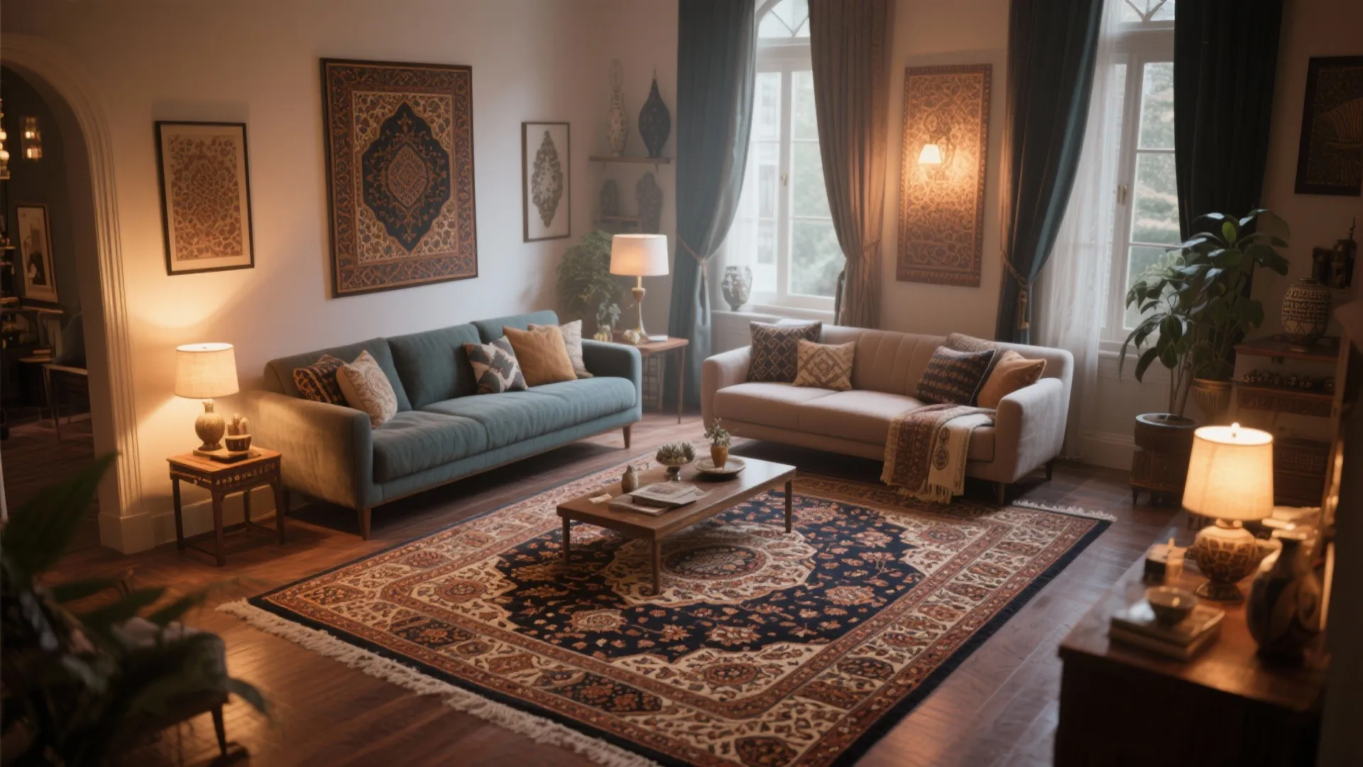 Vintage Oriental Patterns for Timeless Charm