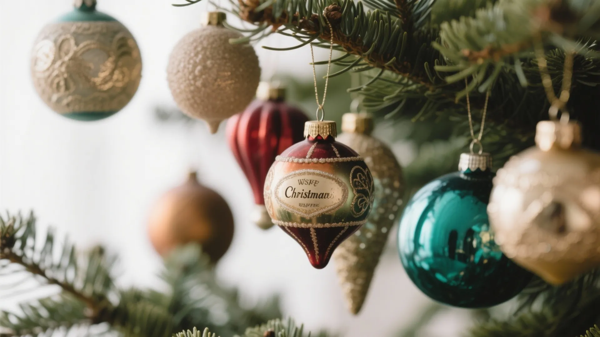 8. Vintage Ornaments with a Story