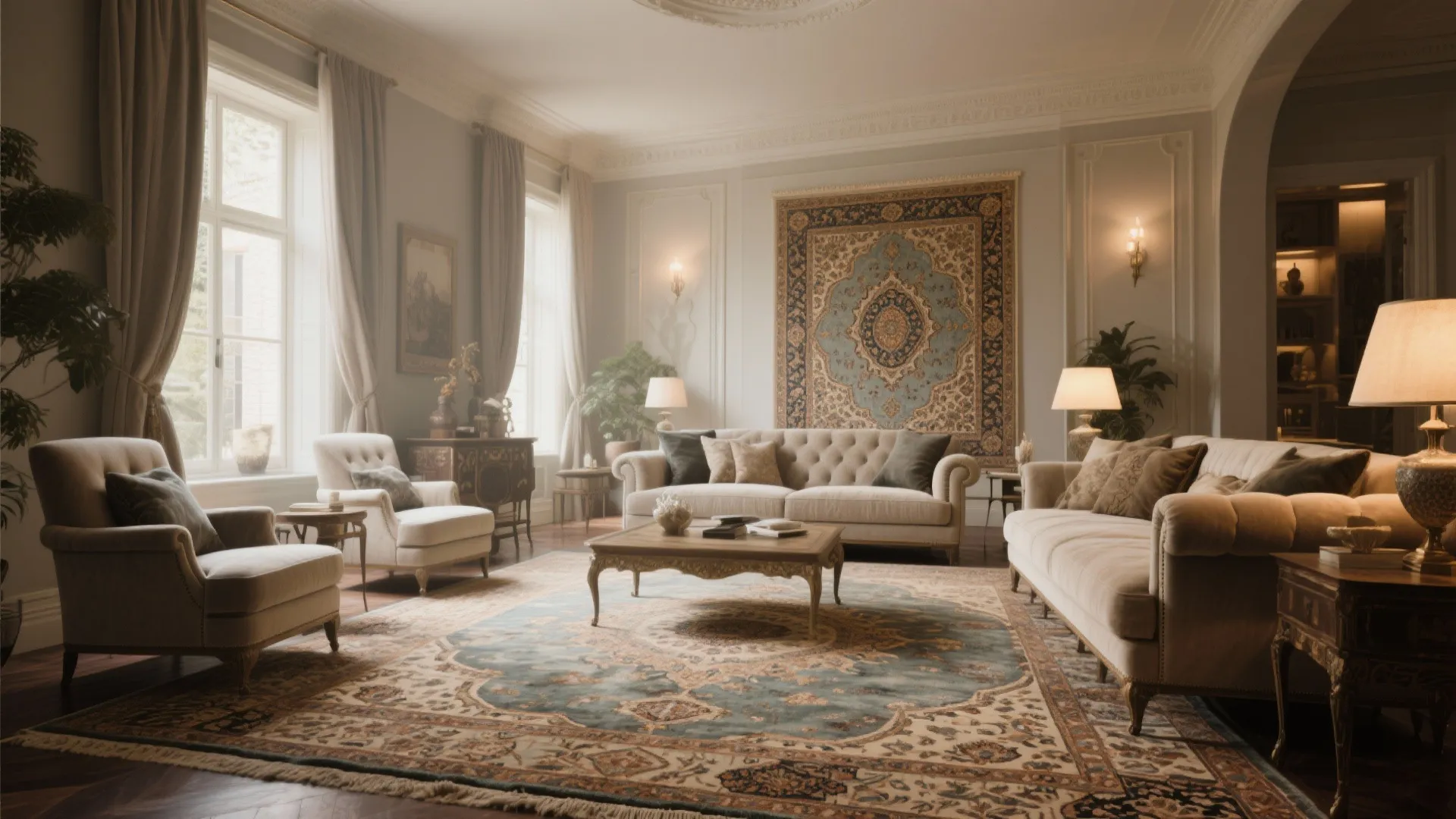 9. Vintage Persian Elegance