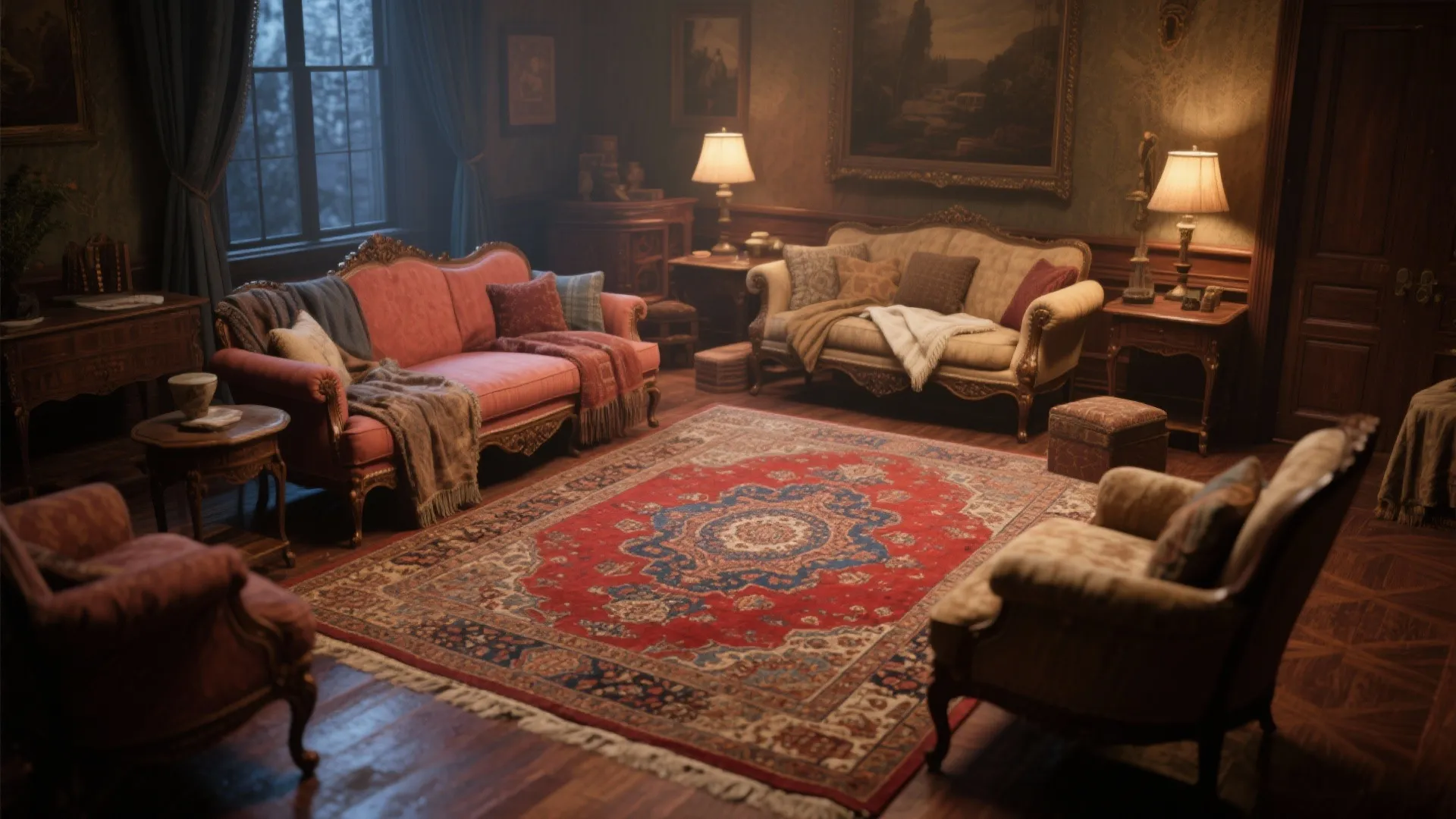 4. Vintage Persian Charm