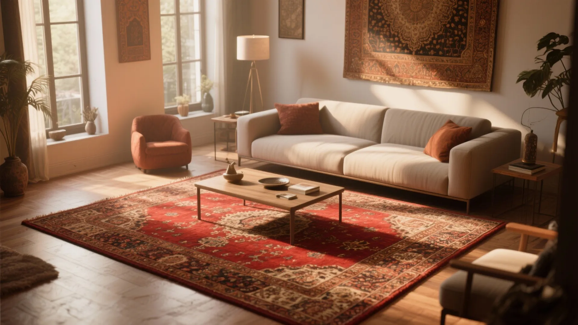 5. Vintage Persian Elegance