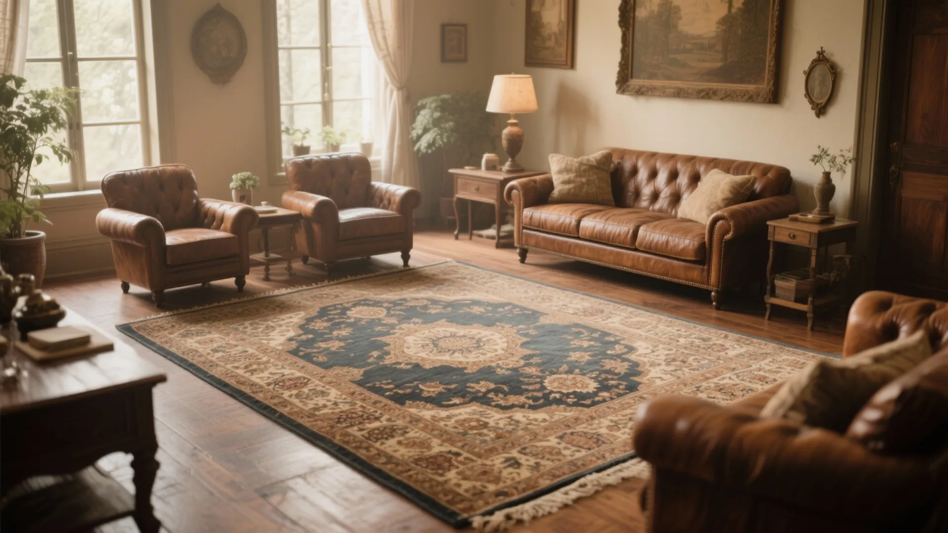 3. Vintage-Inspired Persian Prints