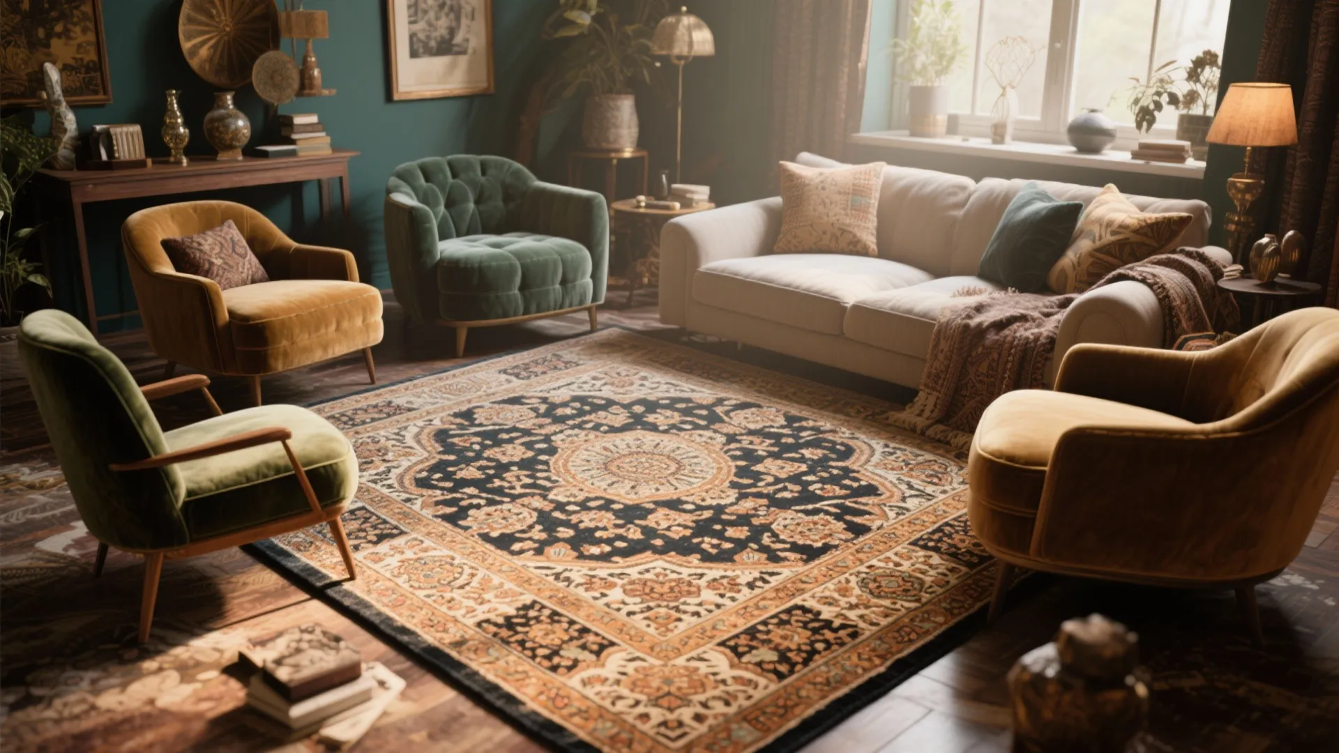 Vintage-Inspired Persian Looks