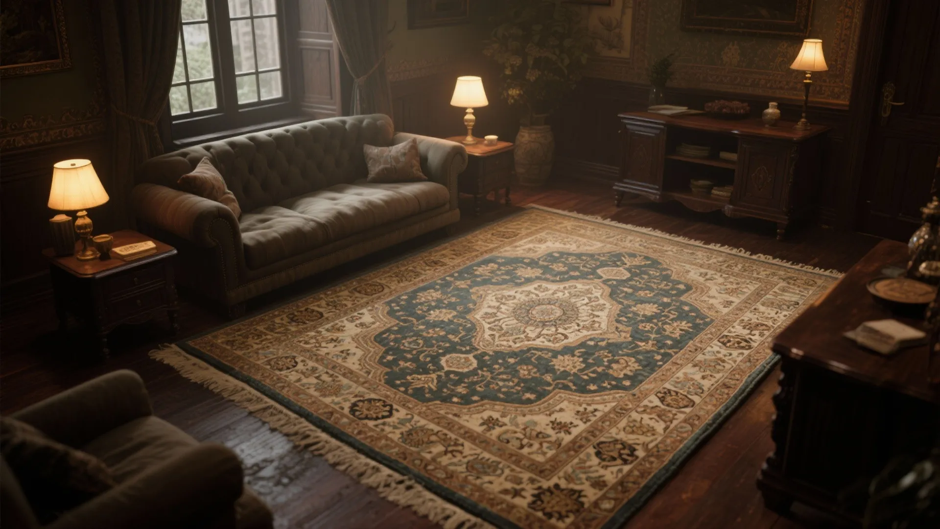 5. Vintage Persian Statements