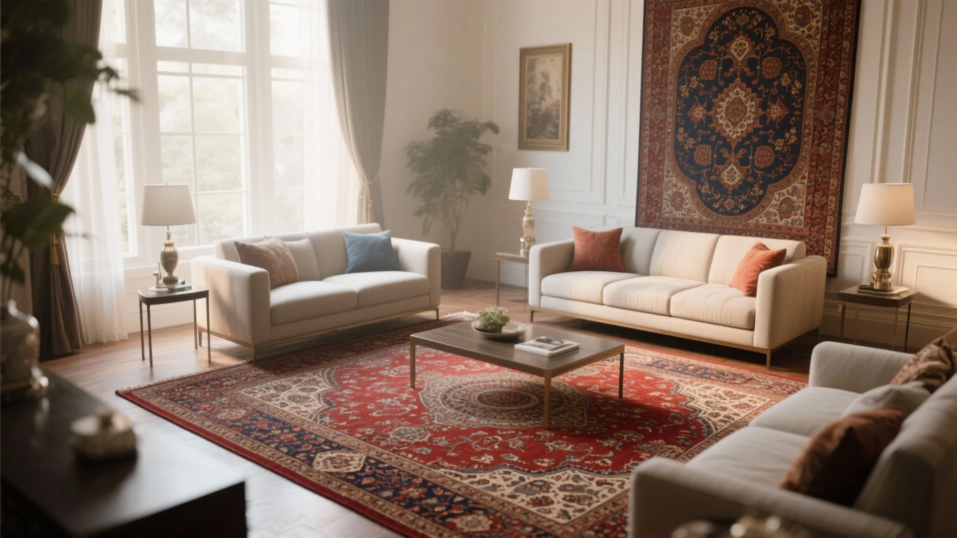 3. Vintage Persian Charm