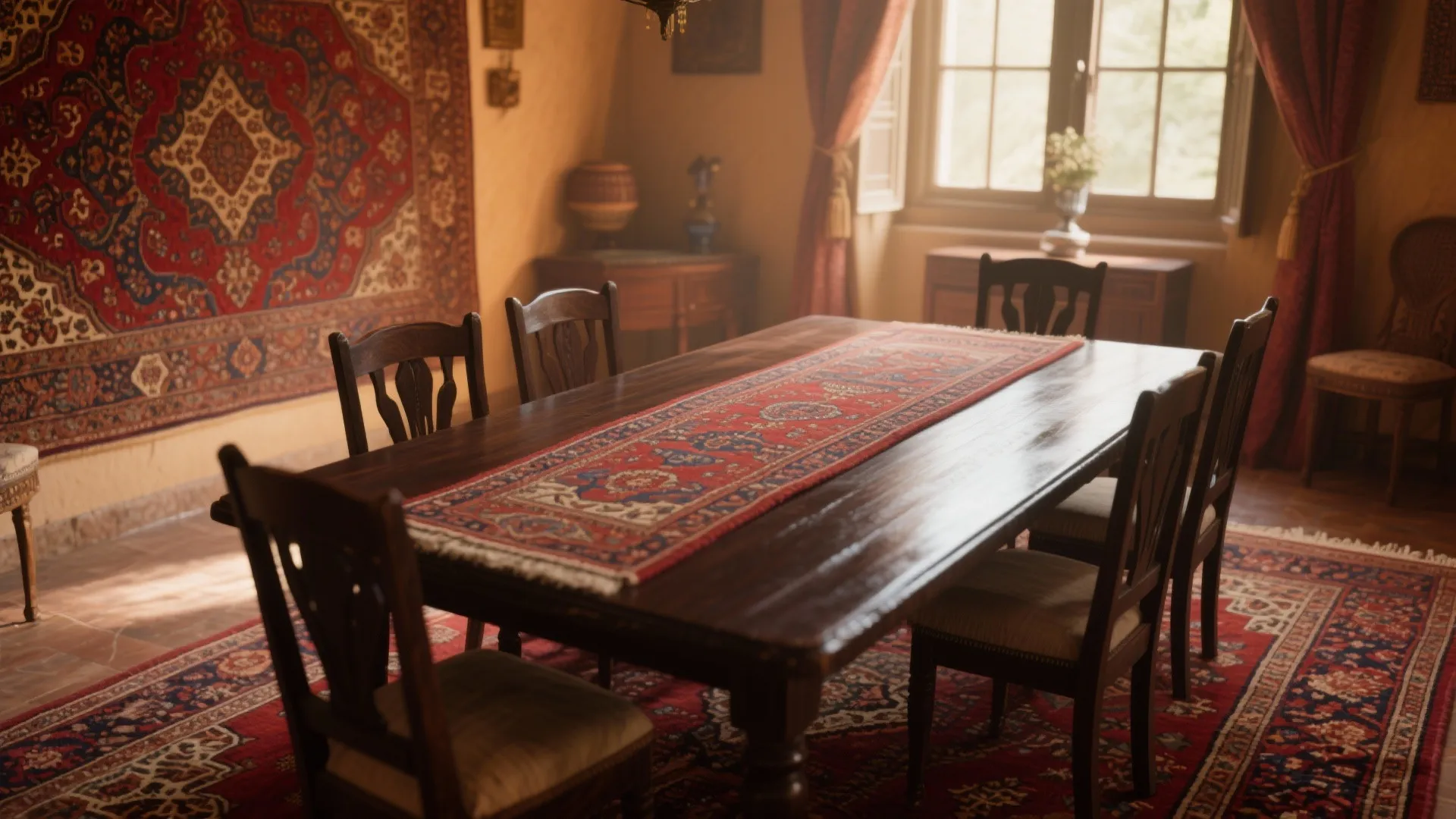 3. Vintage Persian Charm