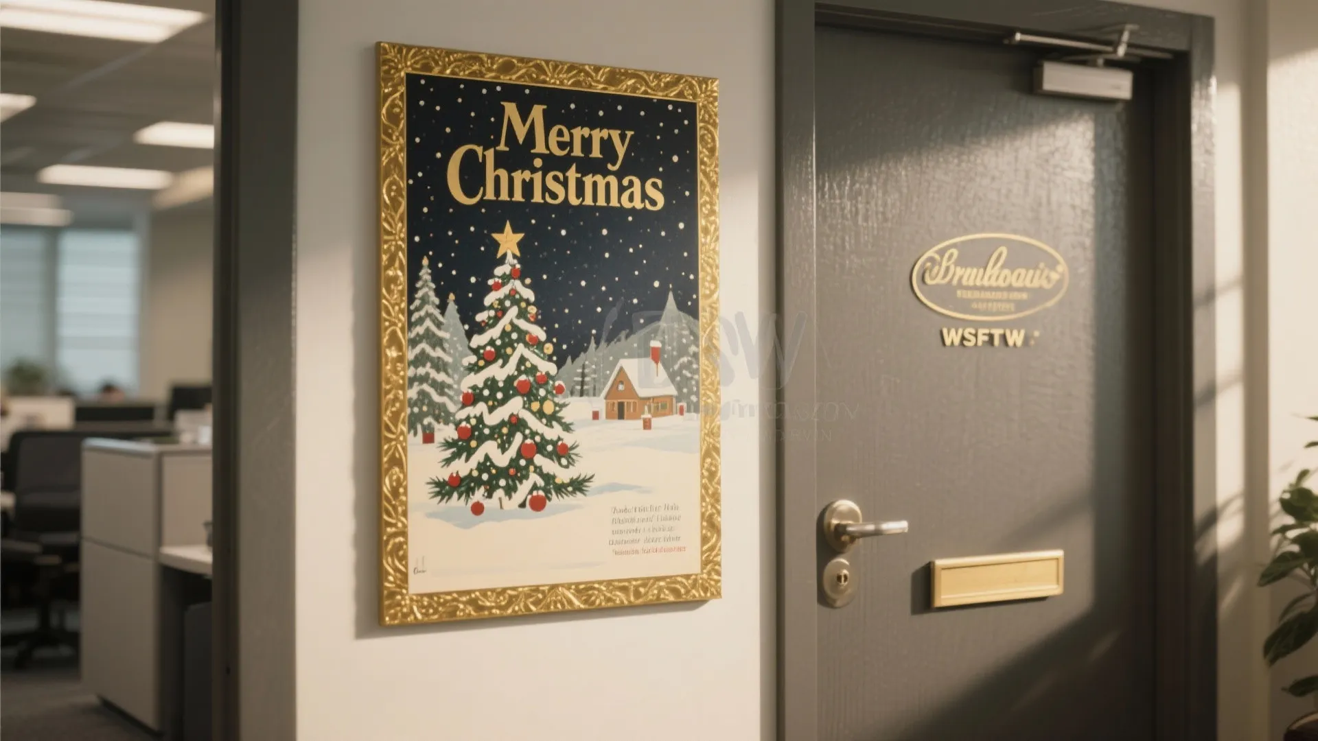 9. Vintage Christmas Postcard