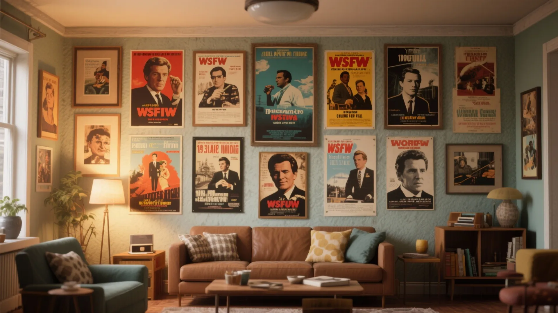 Vintage Poster Collage