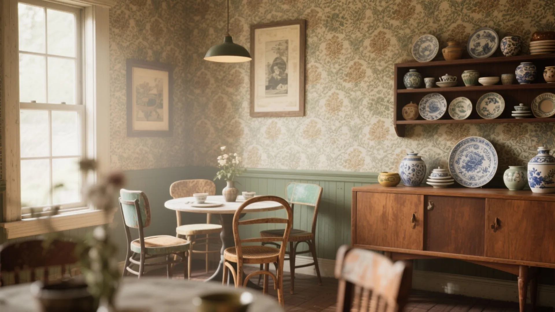 4. Vintage Prints: Character with a Story