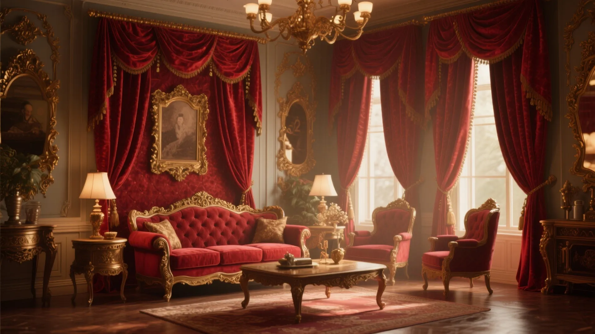 3. Vintage Glamour with Velvet Fabric