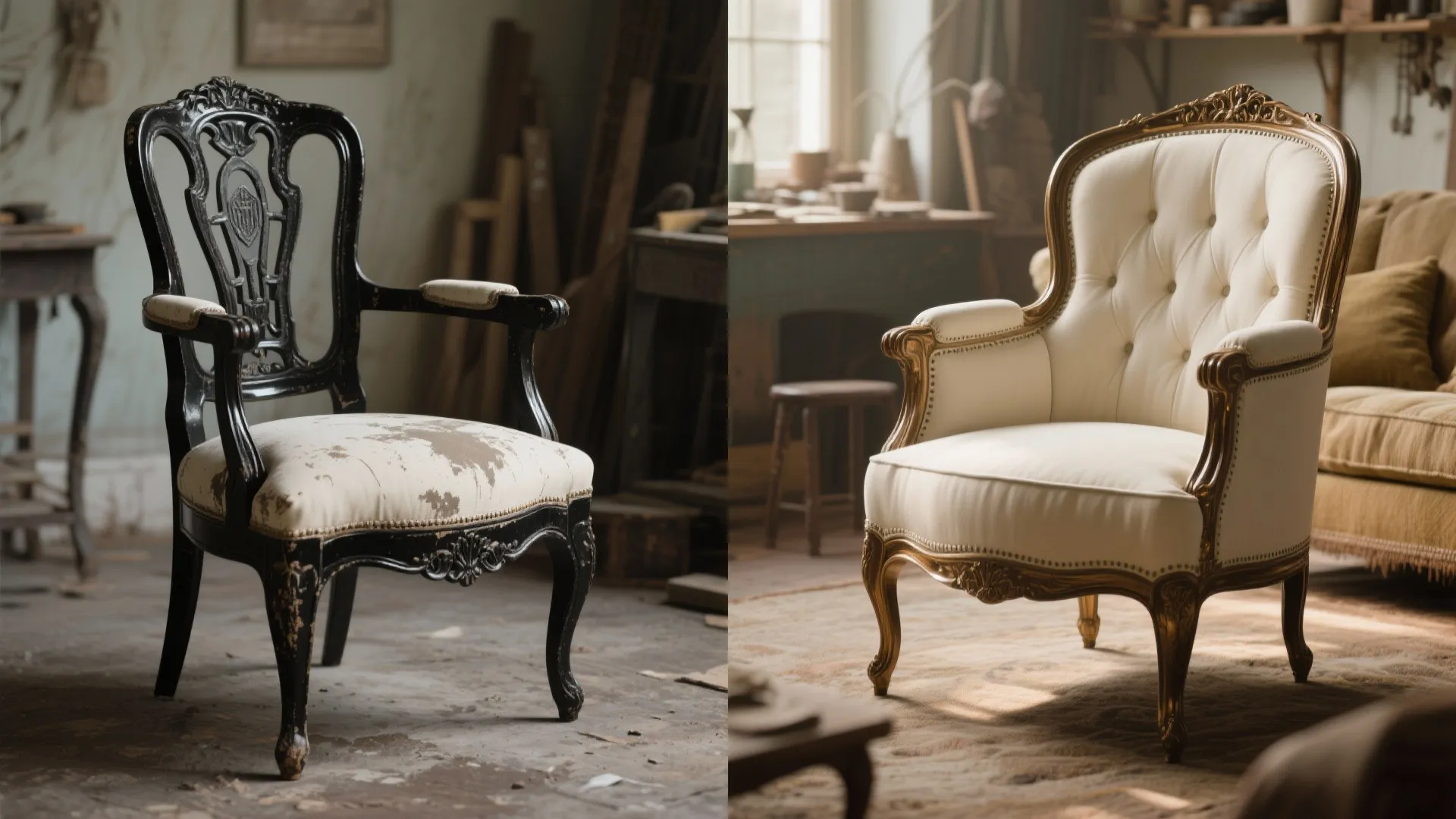 5. Vintage Revival Chairs