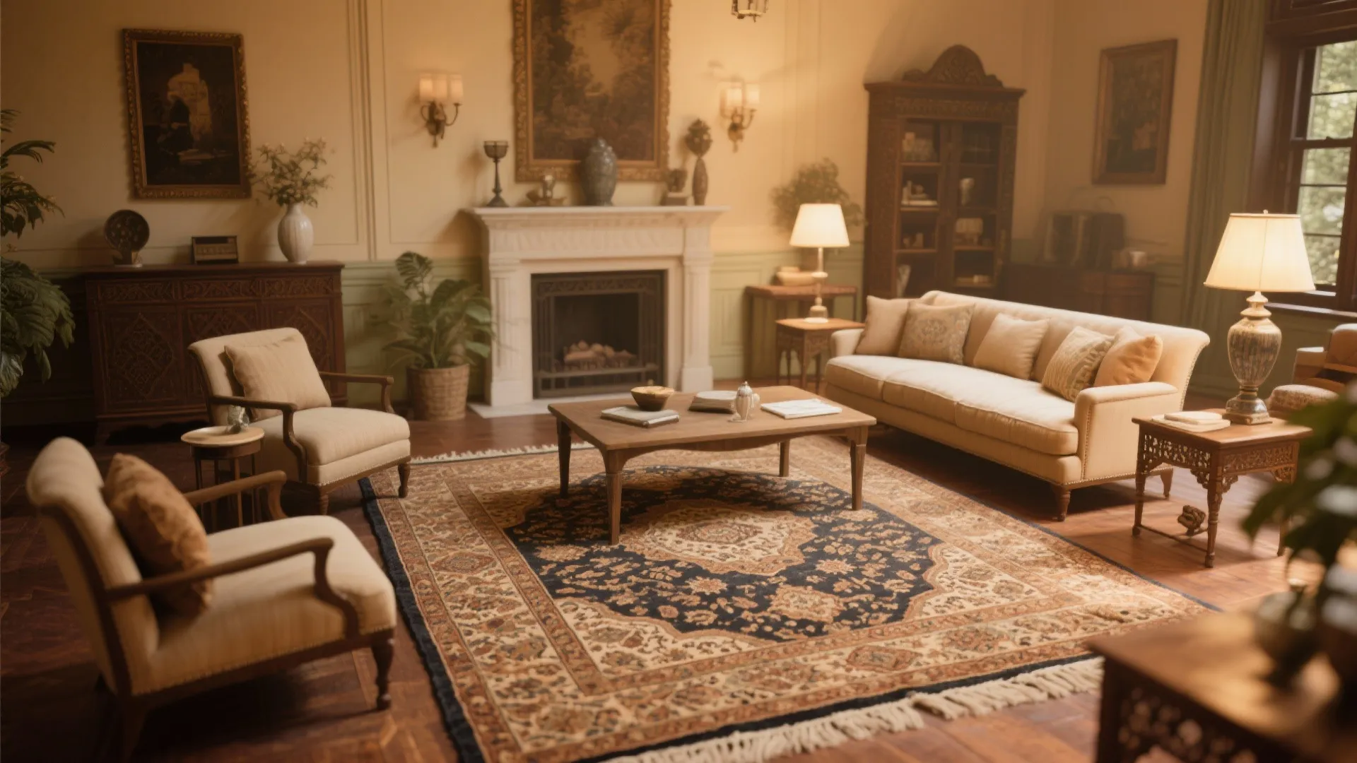 8. Vintage-Inspired Rugs