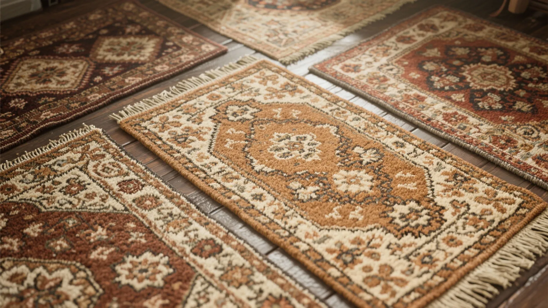 4. Vintage Pattern Rugs