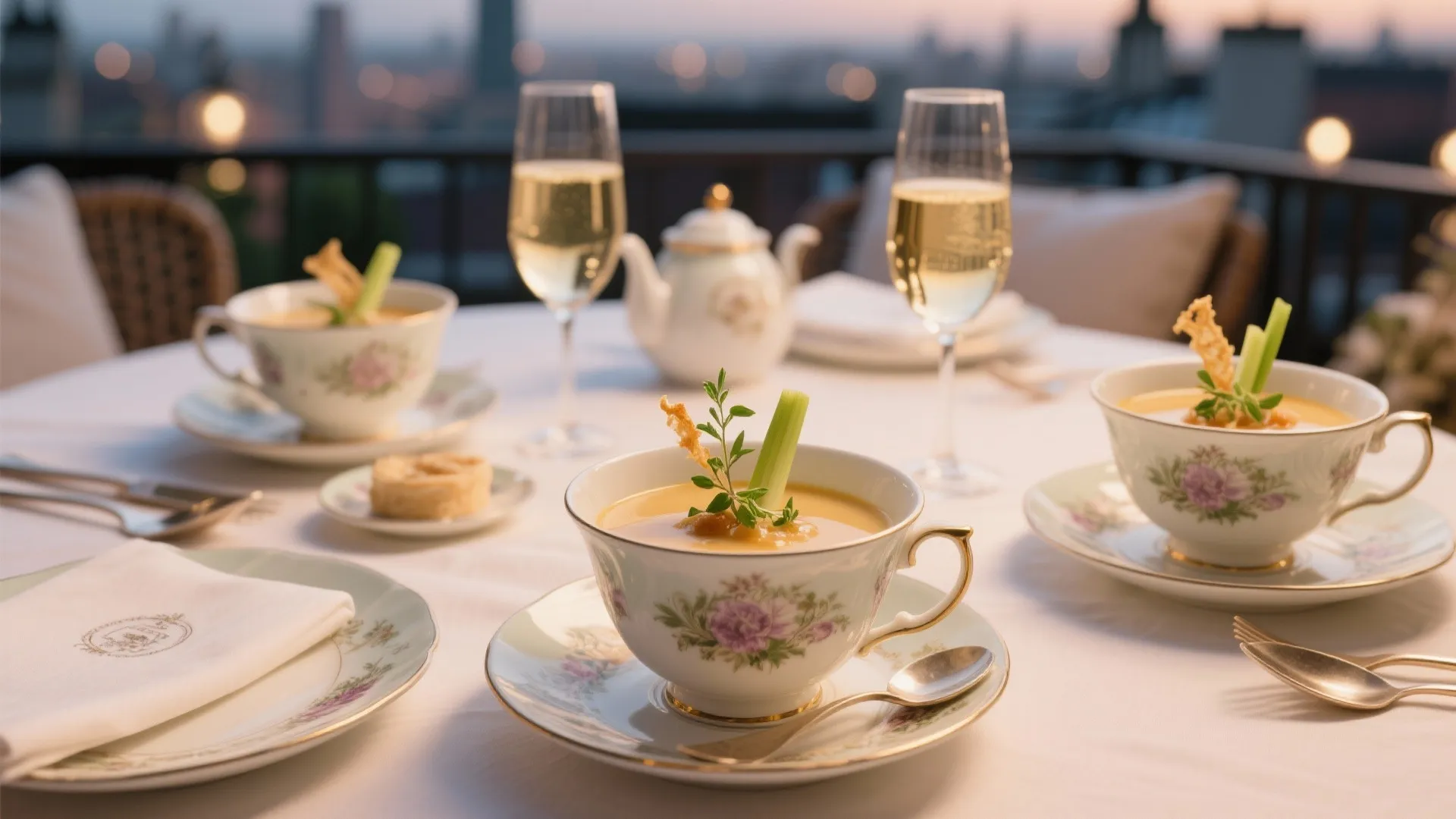 Tip 2: Soup Course with a Twist