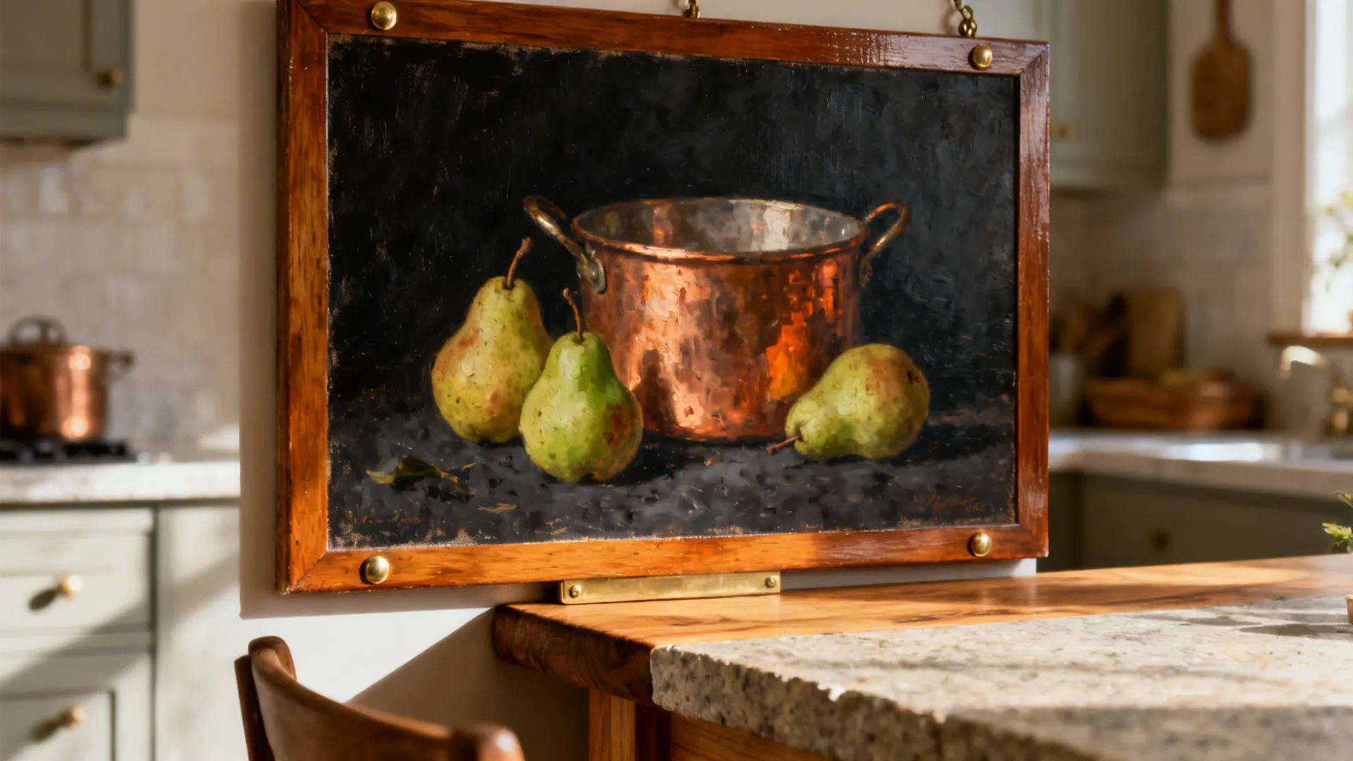 Vintage Oil Still-Life as a Focal Moment