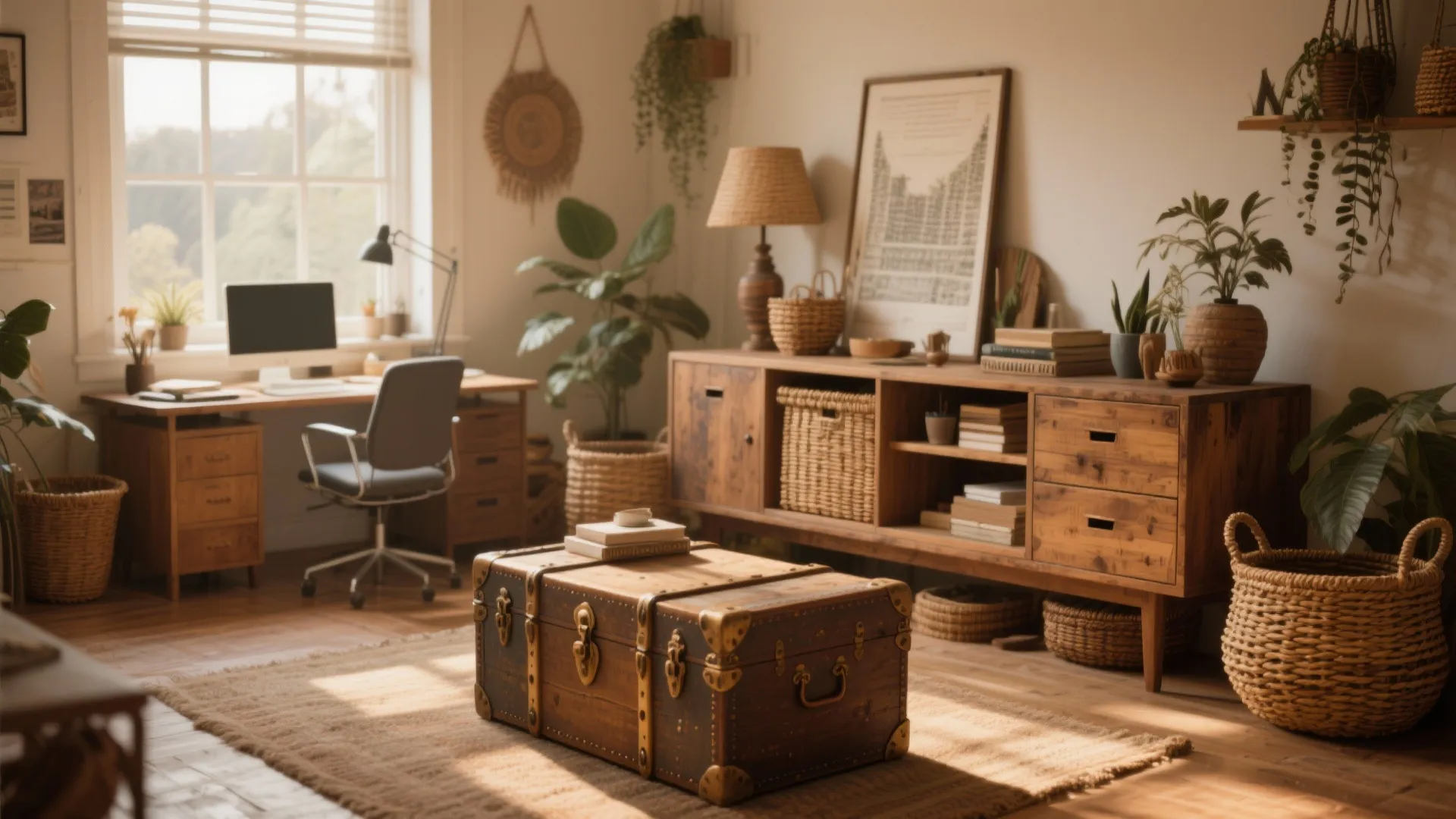 9. Vintage Storage Solutions