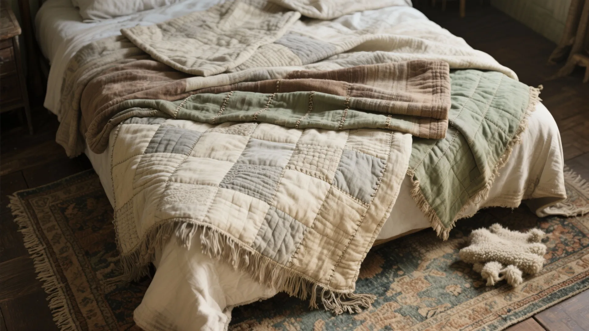 2. Vintage Textiles and Layering