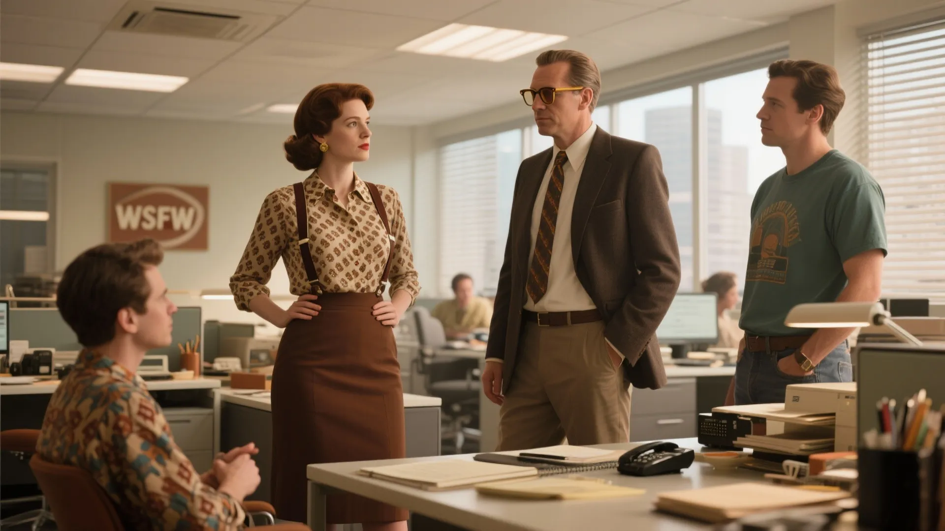 5. Vintage Office Throwback