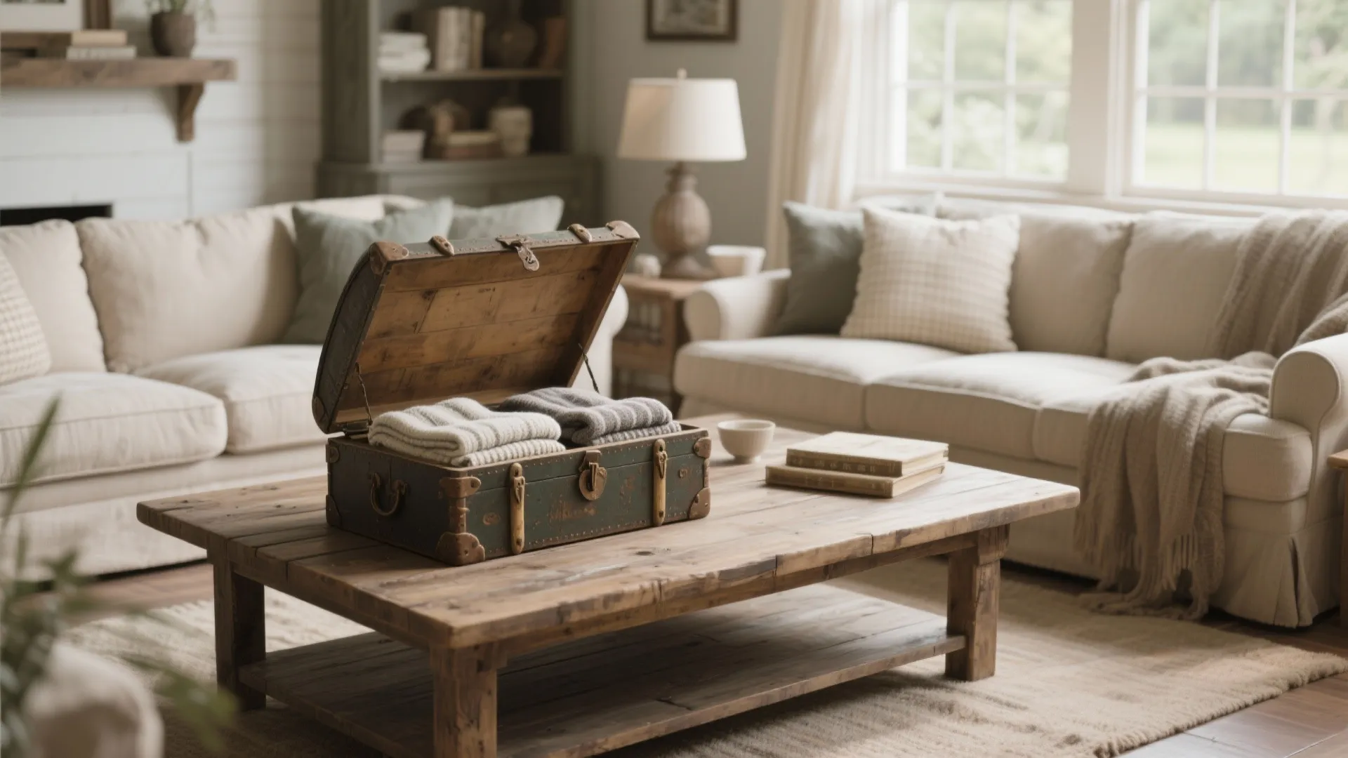 7. Repurposed Vintage Trunk