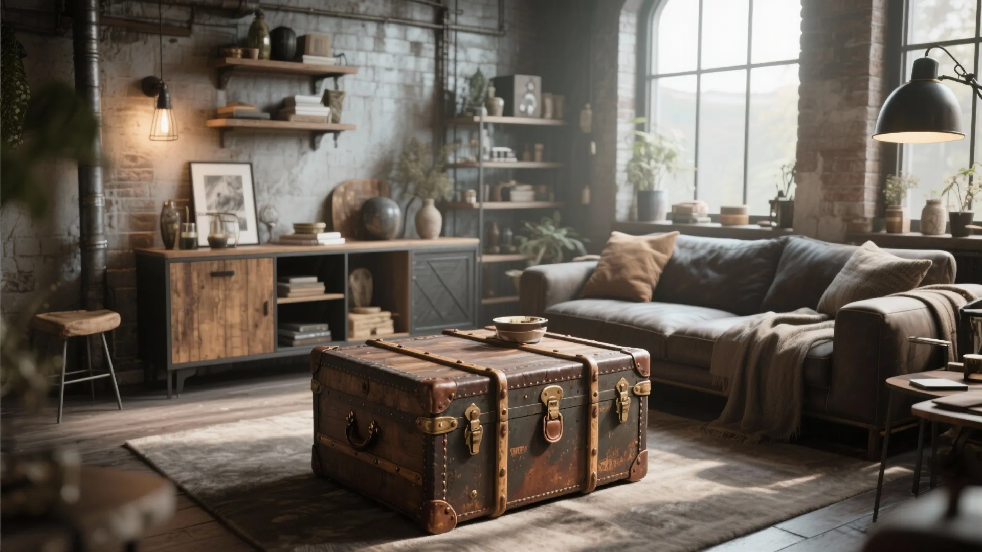 10. Repurposed Vintage Trunk