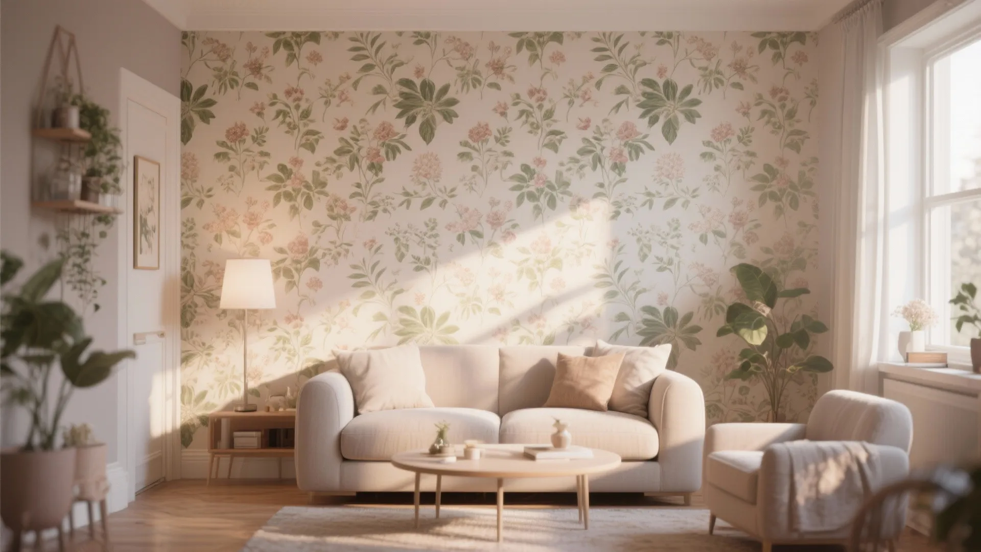 7. Vintage-inspired Wallpaper
