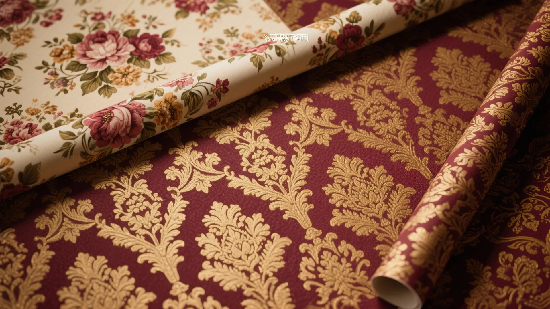 3. Rich Wallpaper Accents