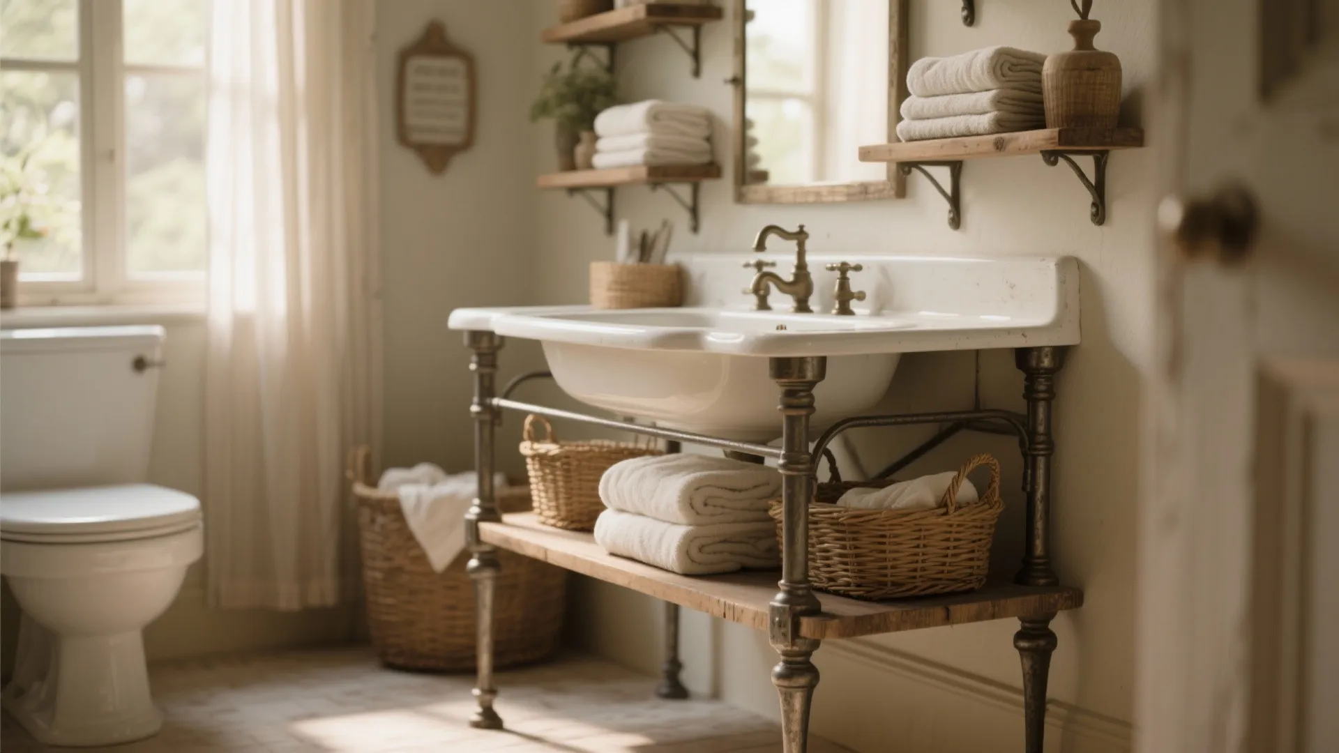 7. Vintage Washstand Revival