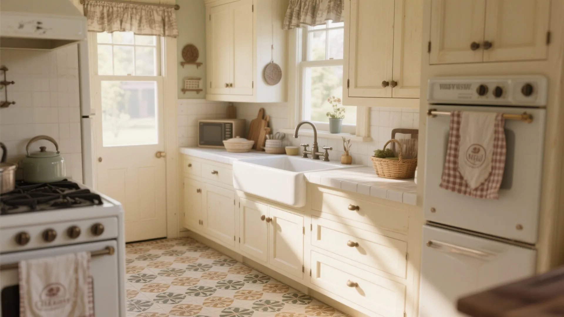 7. Vintage White Charm