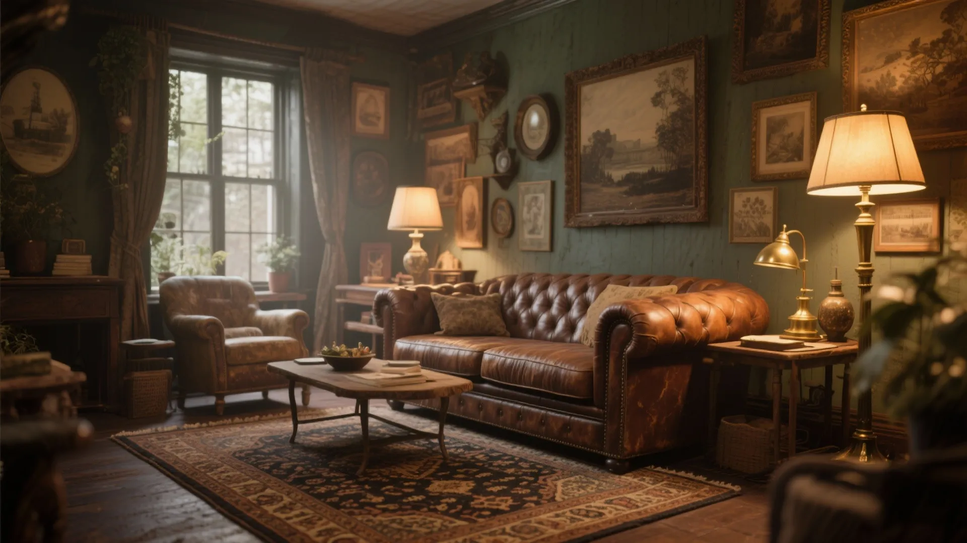 4. Vintage Charm with Worn Leather