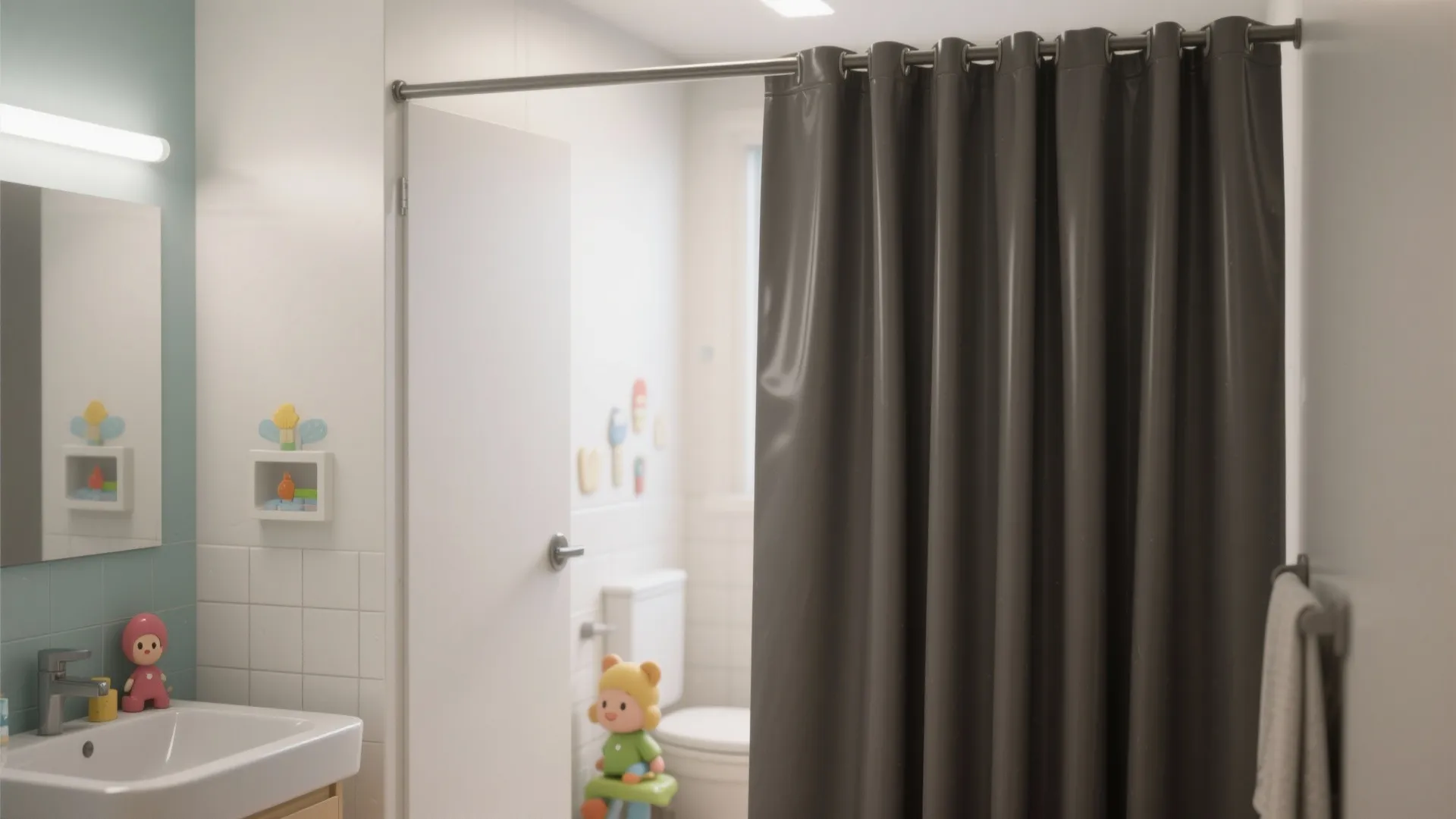 4. Waterproof Vinyl Curtains