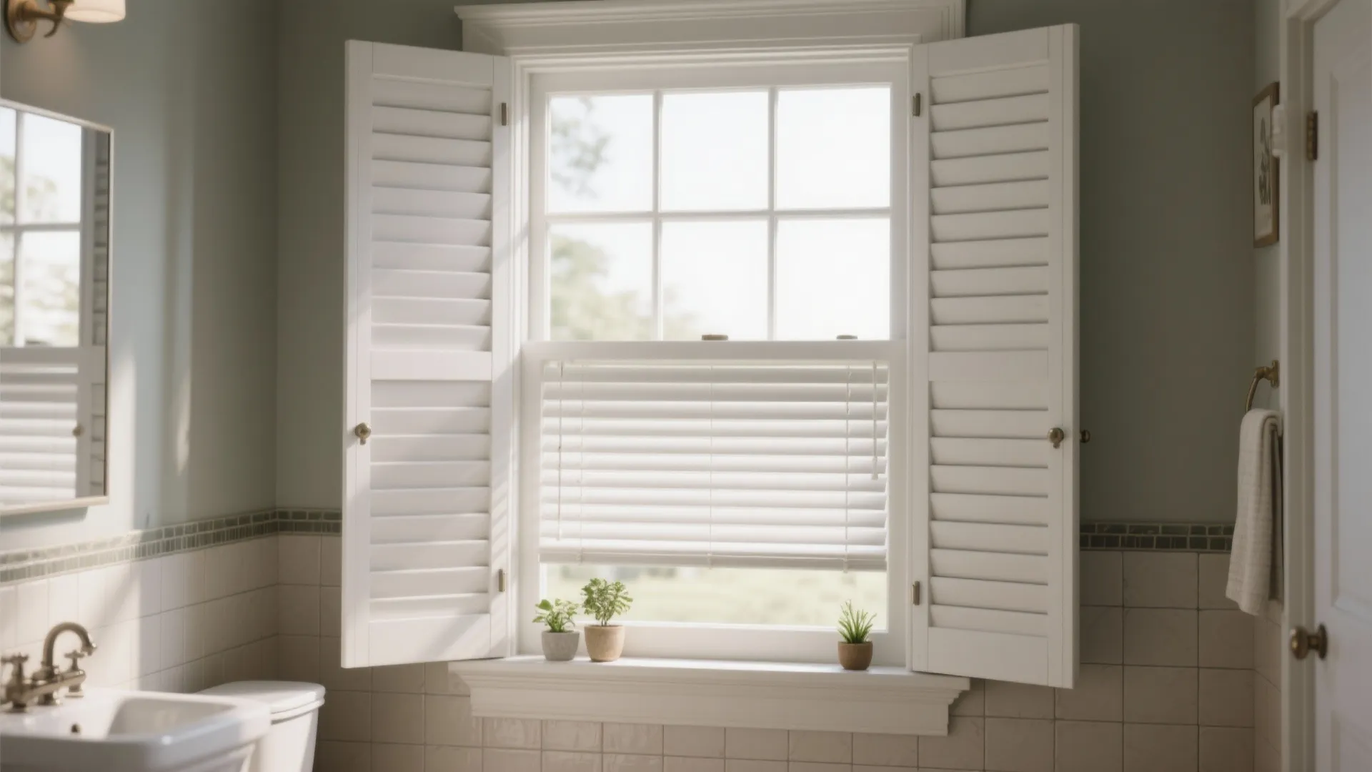 Vinyl Shutters (Café-Style or Full-Height)