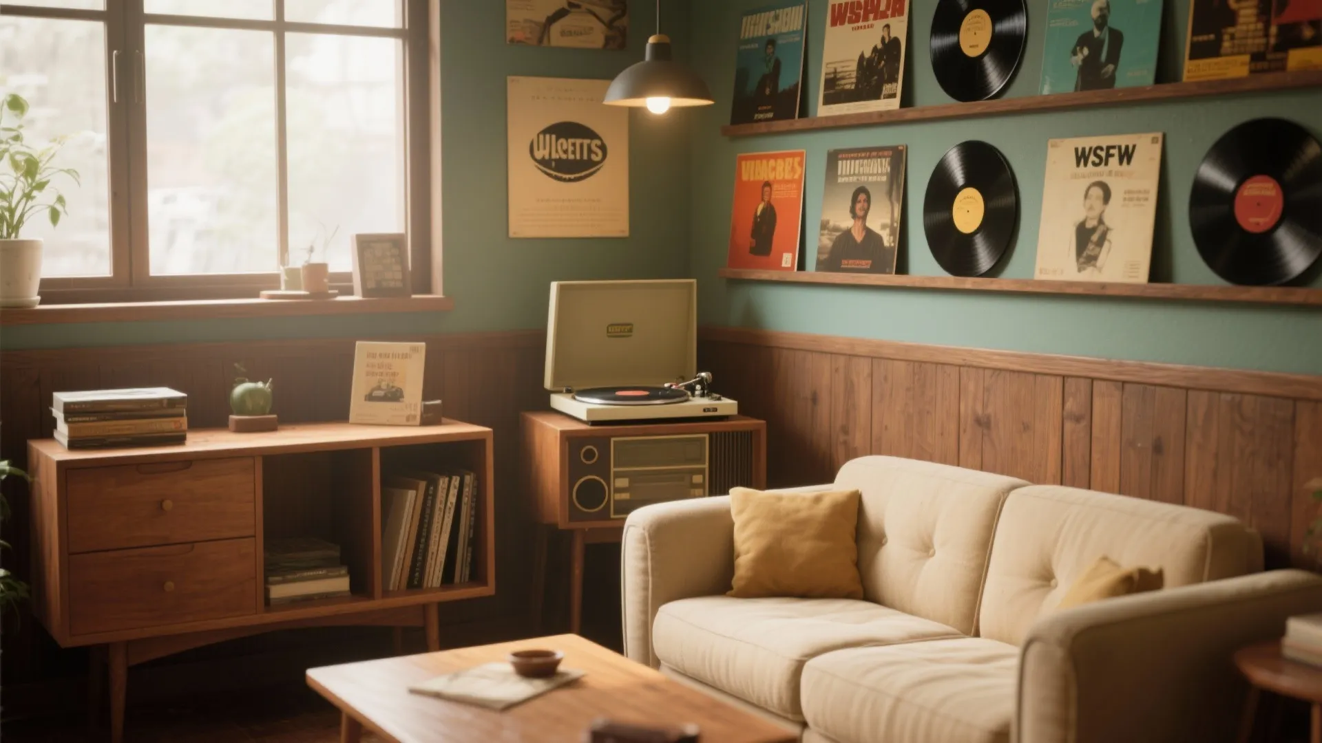 6. Vinyl and Chill Zone