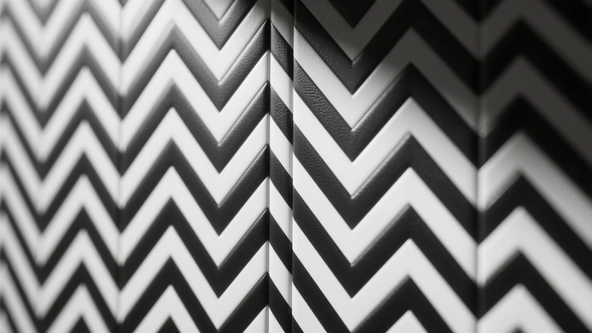 Bold geometrics in moisture-resistant vinyl