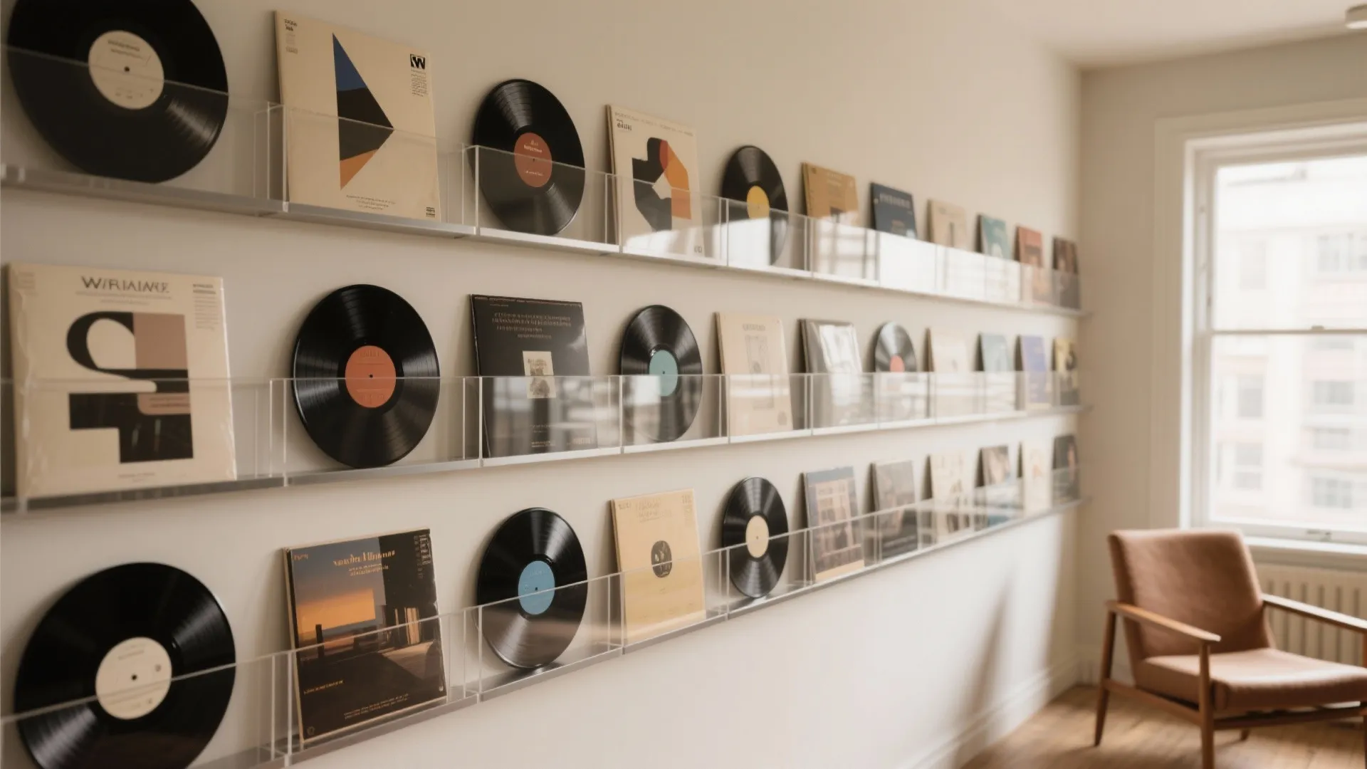 Vinyl Record Grid Gallery