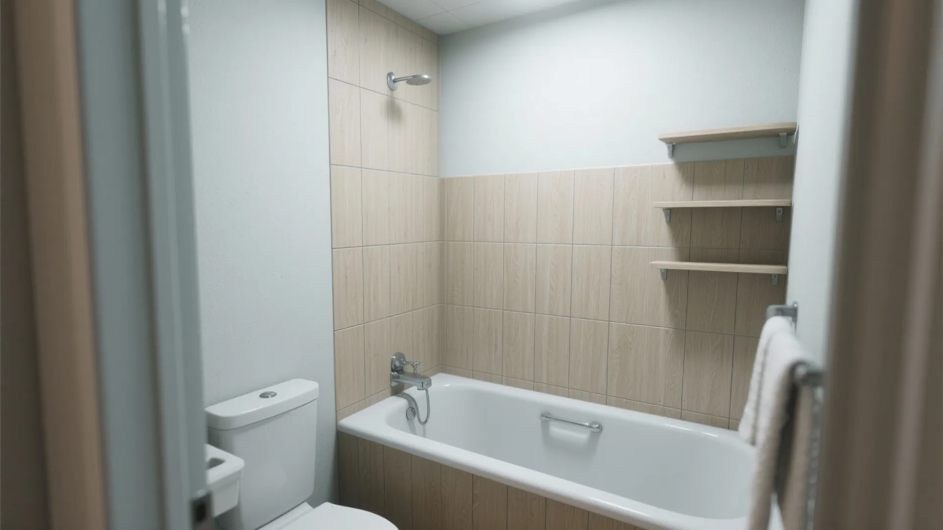 2. Waterproof vinyl wall panels — fast and budget-friendly