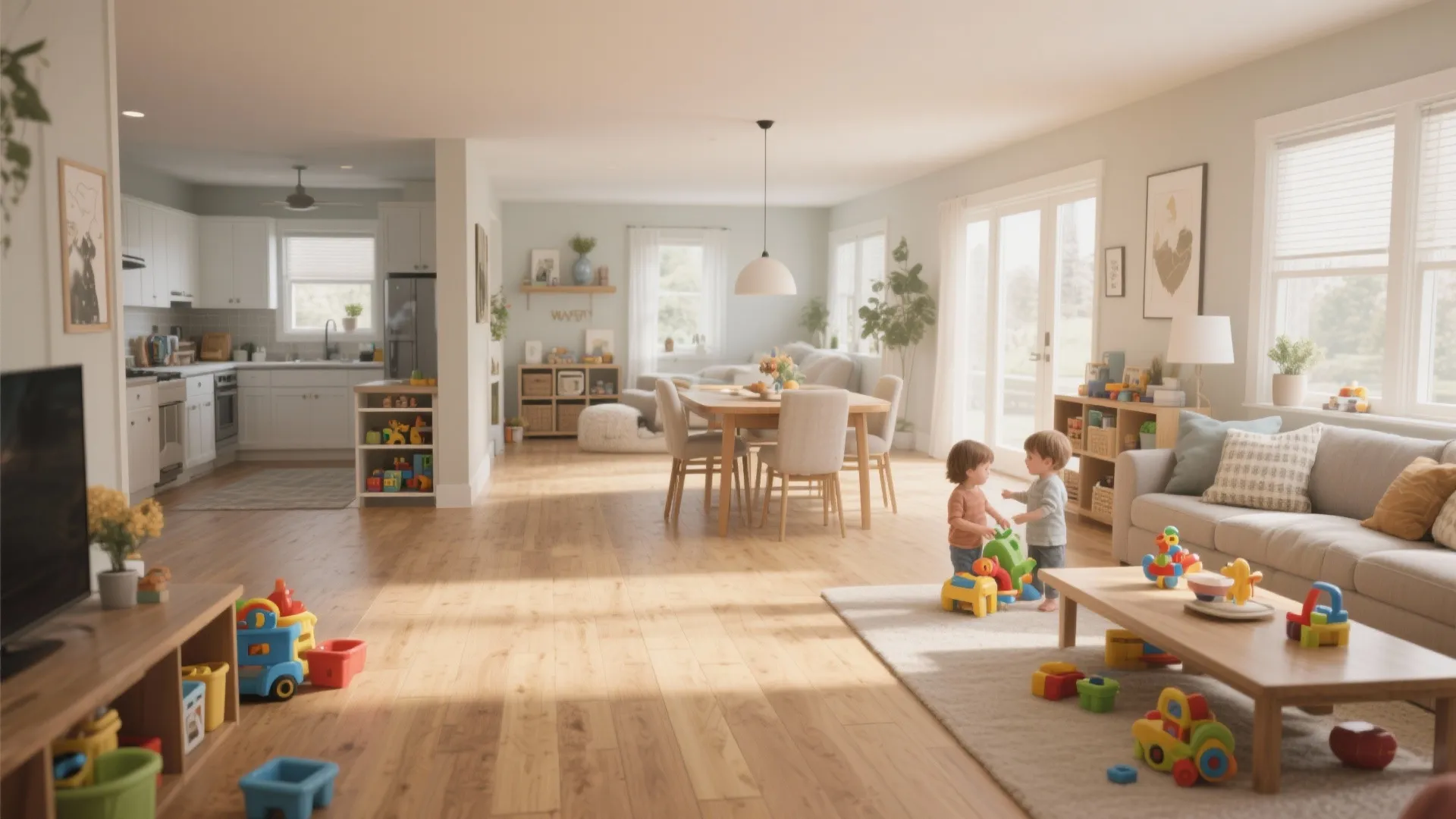 8. Vinyl Plank with Seamless Transition