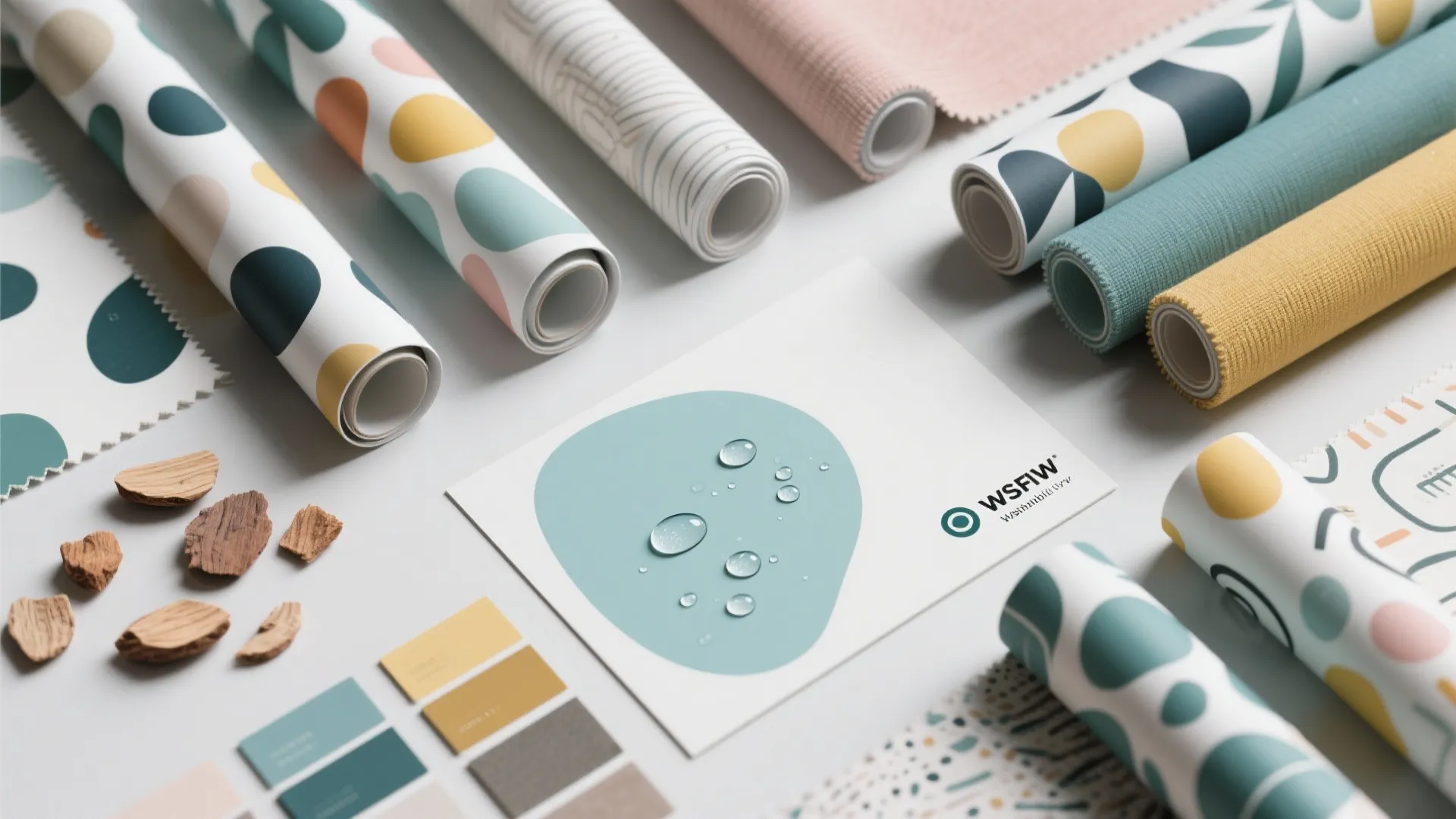 4. Washable Vinyl Prints for Family-Friendly Dining