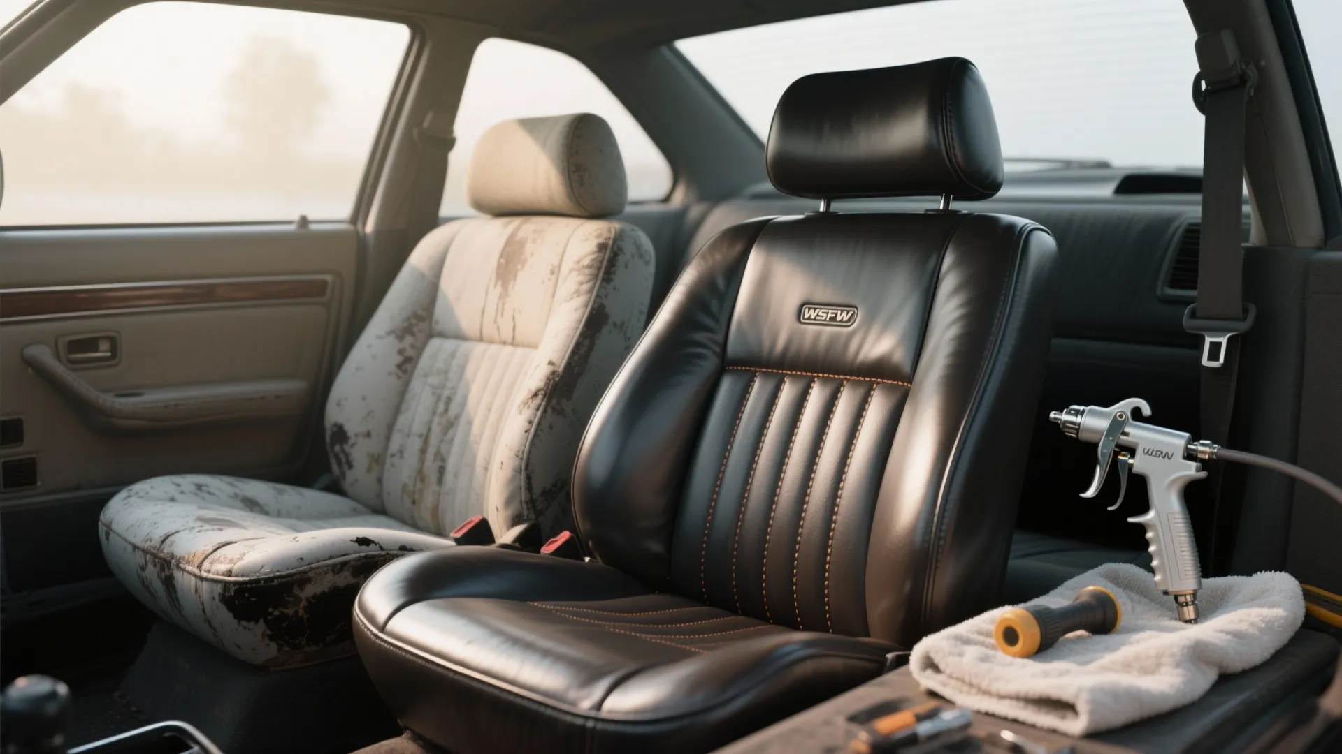 2. Revive Vinyl Seats with Specialty Coatings