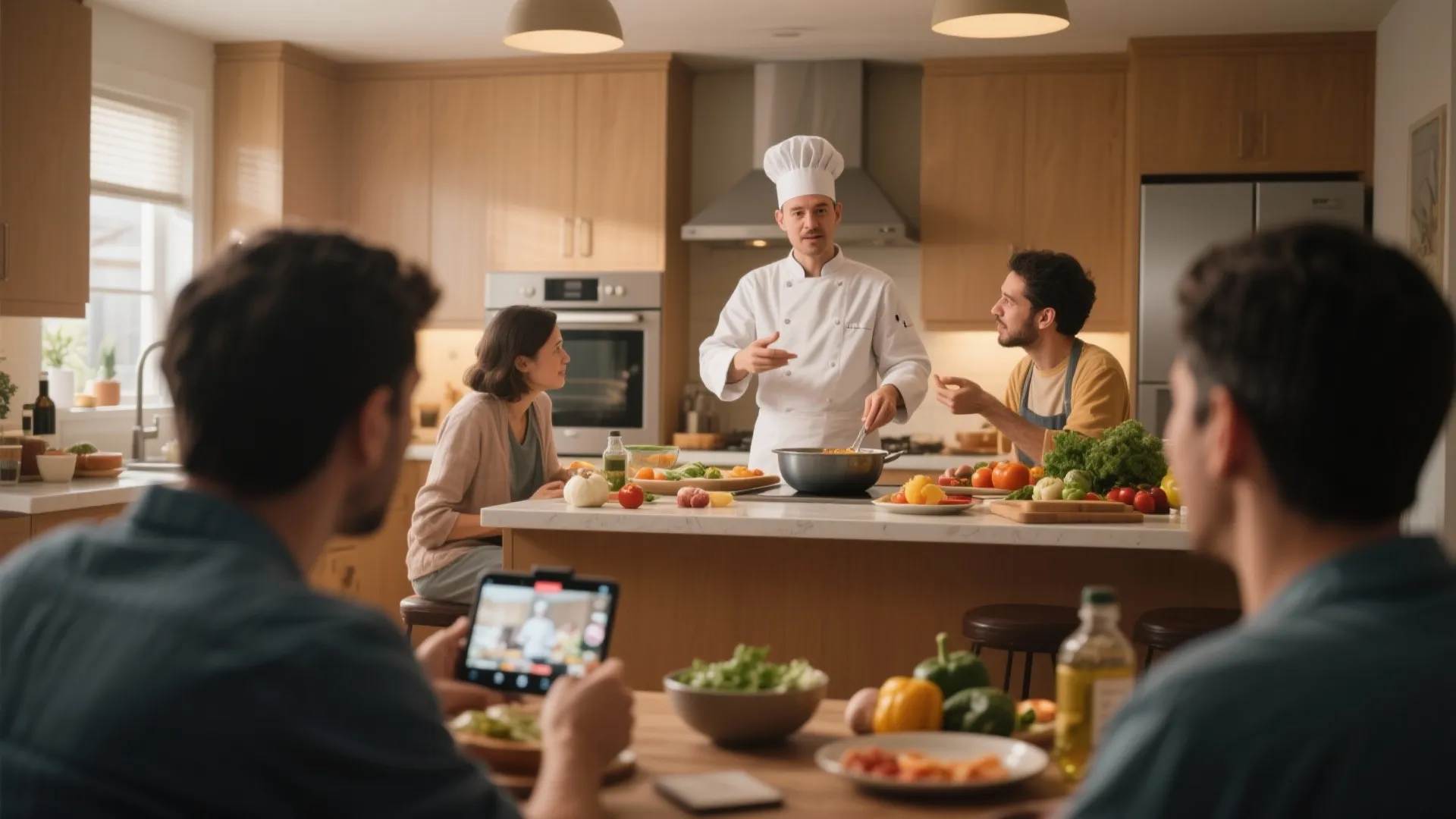 3. Virtual Cooking Class